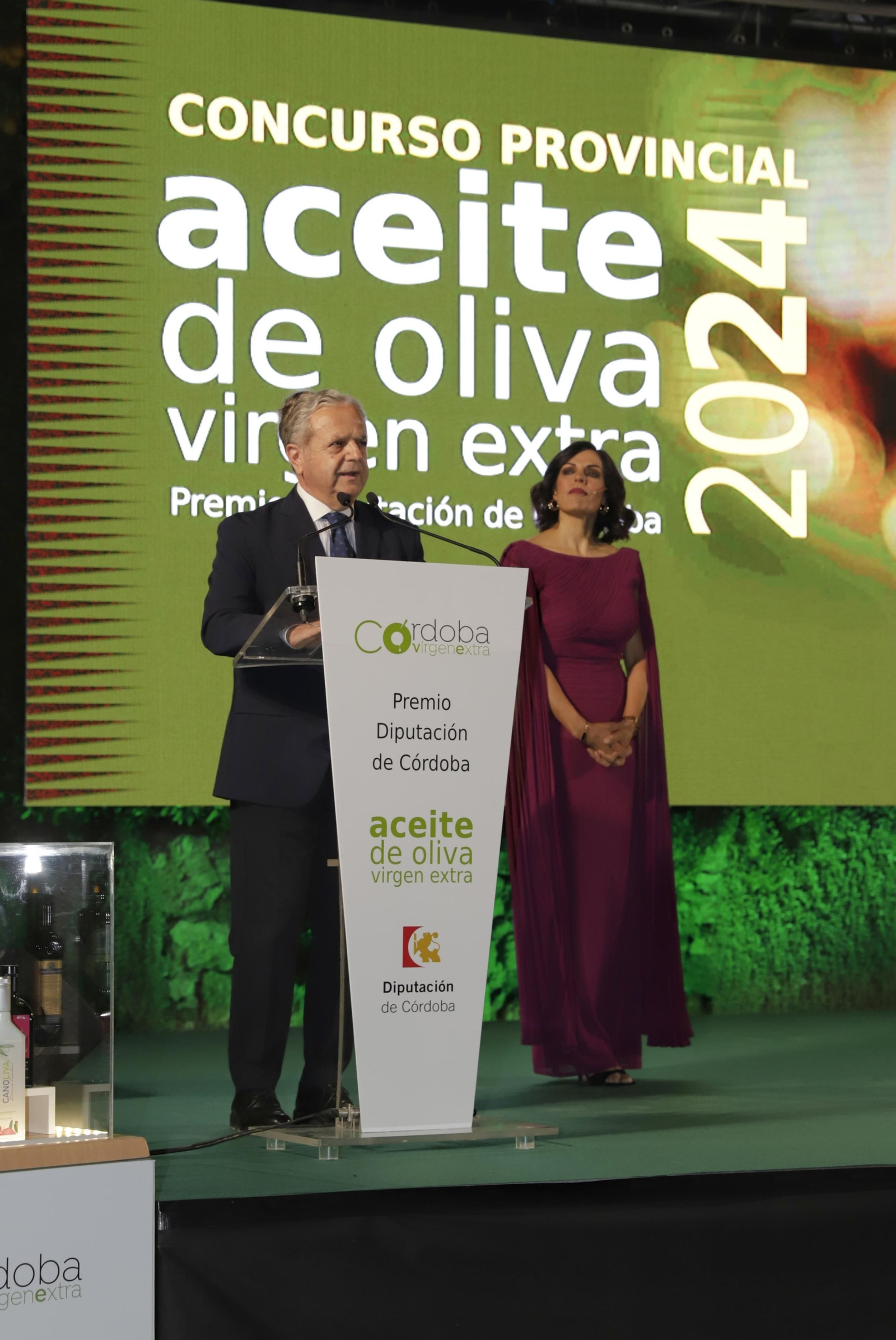 La entrega de premios del XVII Concurso de Aceites de Oliva de la Diputación de Córdoba, en imágenes