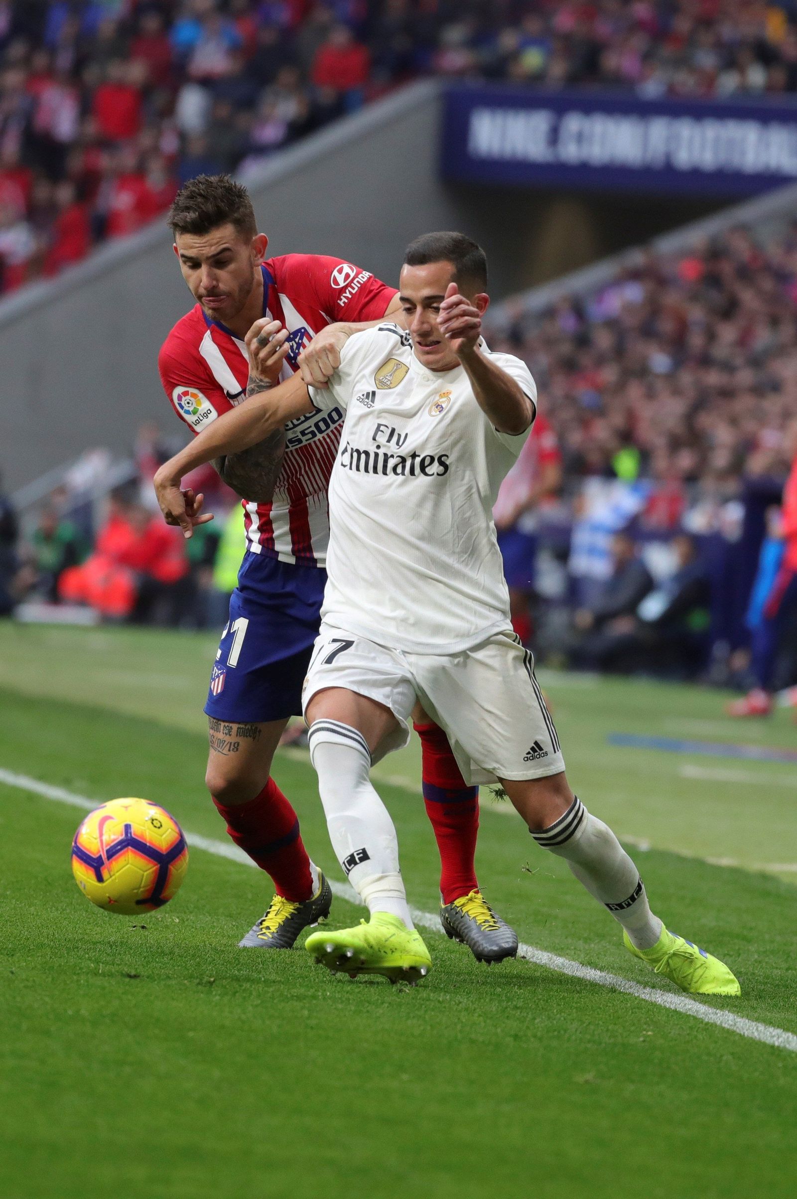 Las imágenes del Atlético de Madrid-Real Madrid