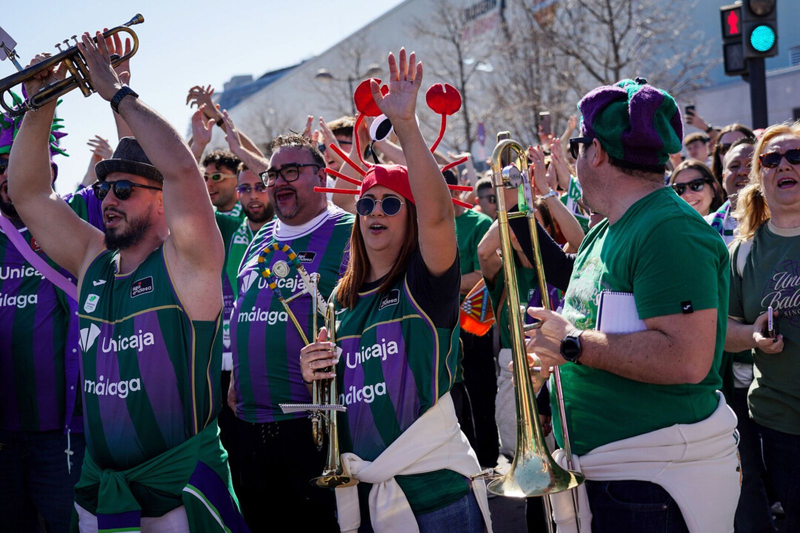 Las fotos del encuentro de aficiones de la Copa del Rey de Valencia