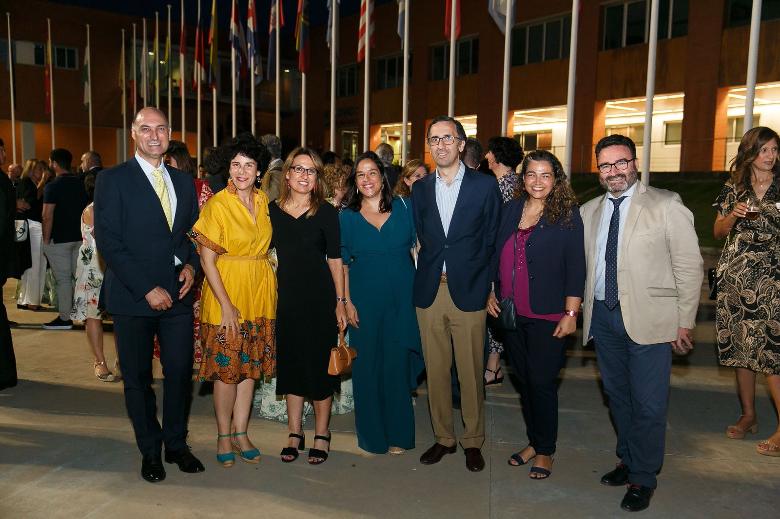 Jaime Carvajal, vicepresidente adjunto de Programación Científica del CSIC; Antonia Jiménez, vicerrectora de Investigación, Transferencia y Doctorado de la UPO; Christos Arvanitidis y Javier López de LifeWatch ERIC, y Ana Bastos del CABD.