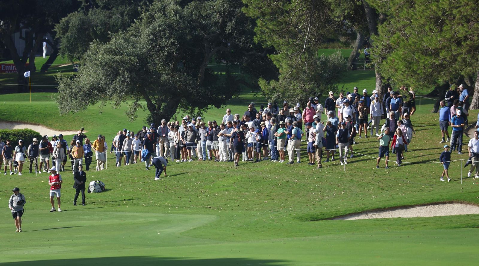 Las fotos de la primera jornada del Estrella Damm N.A. Andalucía Masters de golf, en el RCG Sotogrande de San Roque