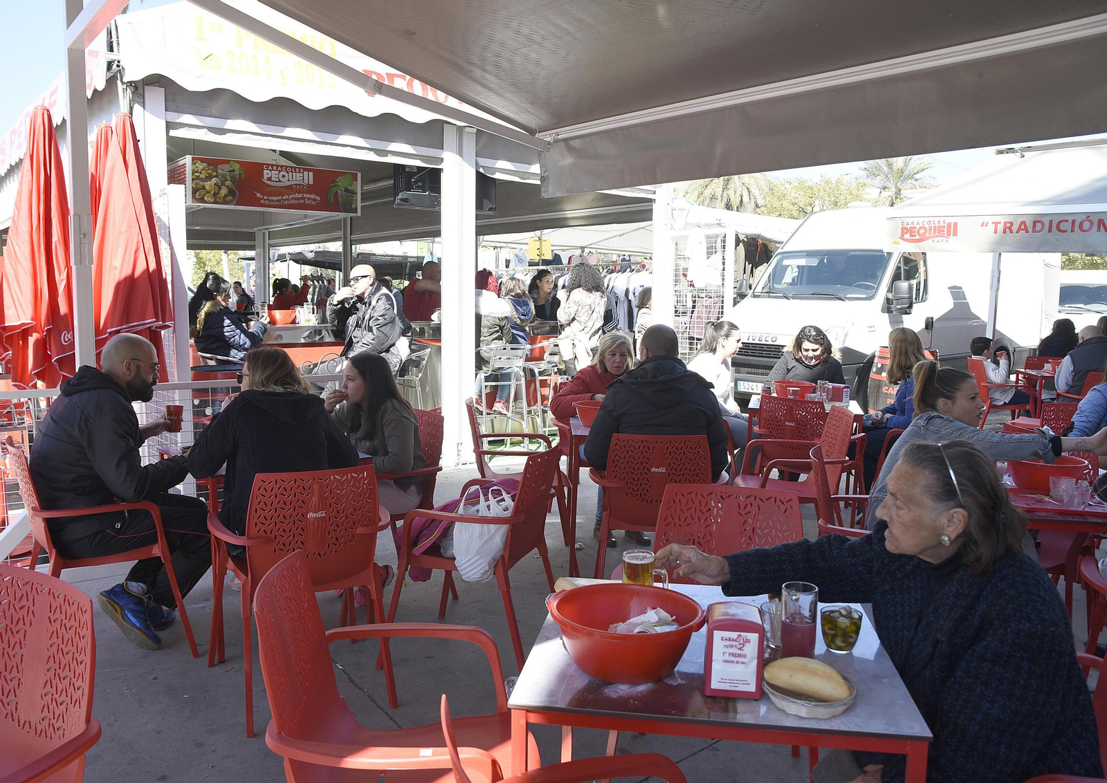 Los cordobeses ya pueden degustar caracoles en 46 puestos