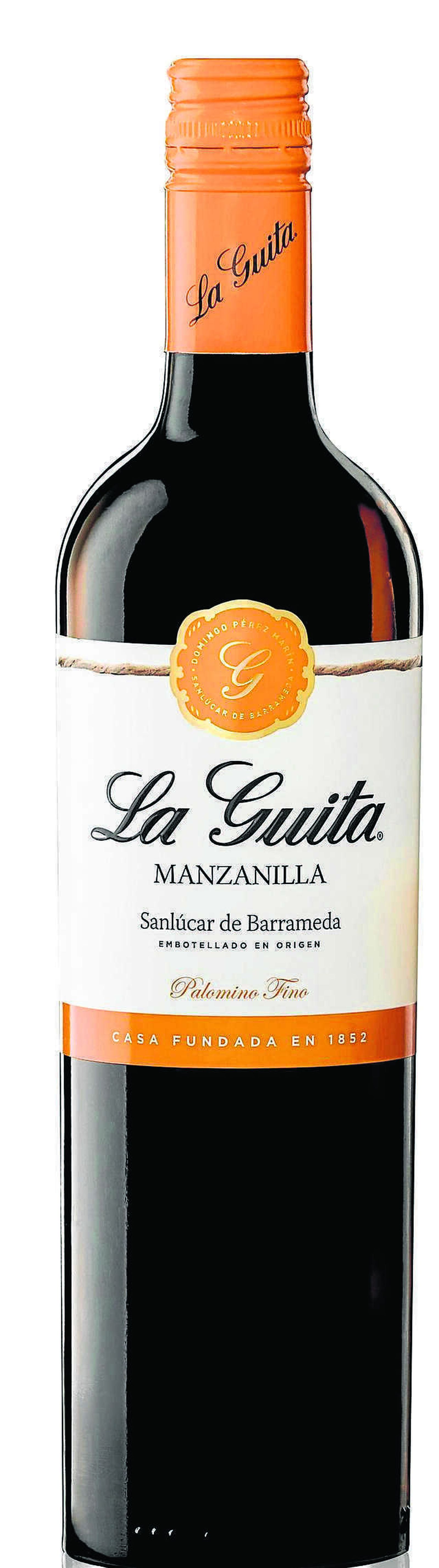 Una botella de La Guita.