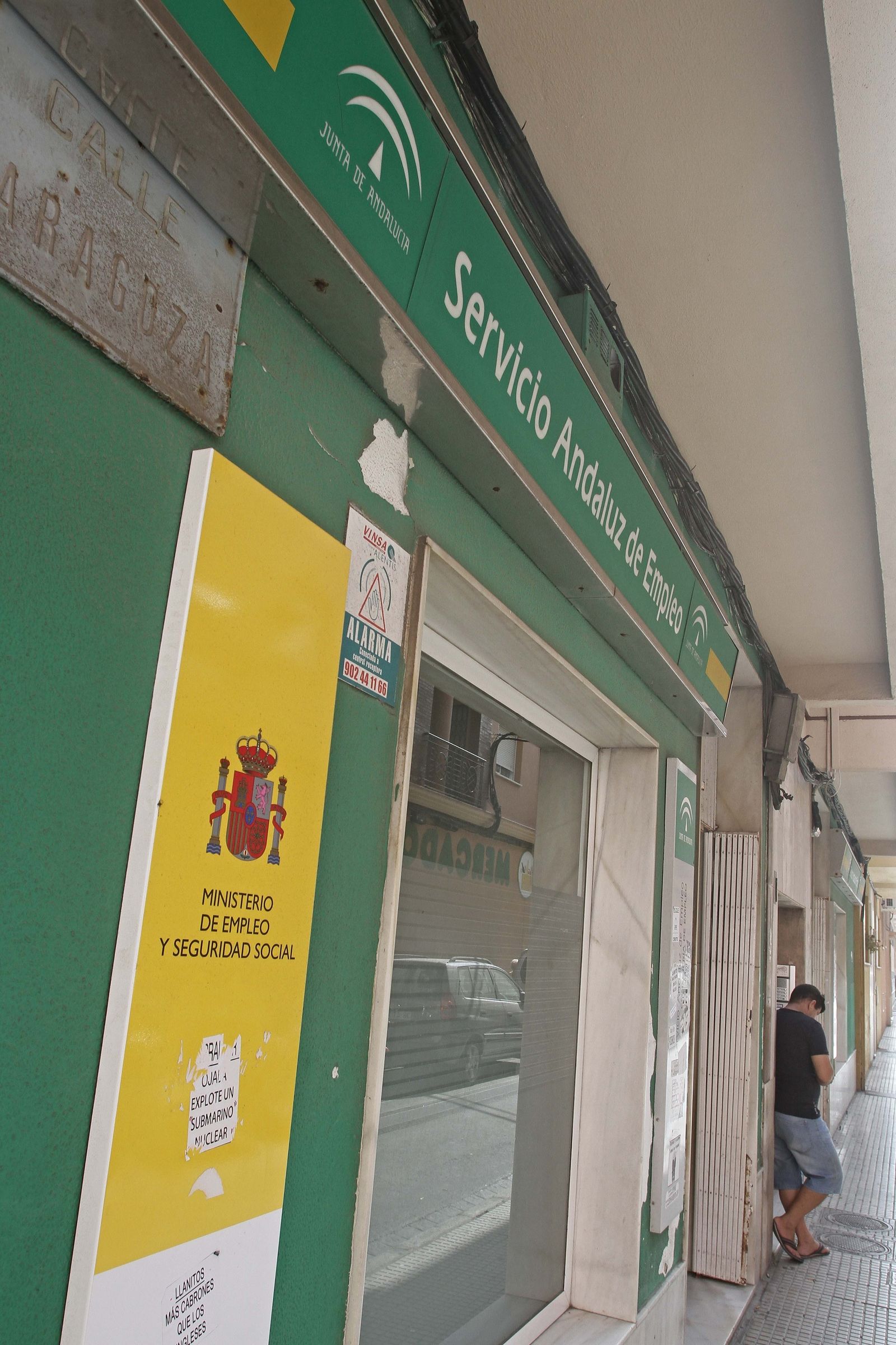 Una oficina del Servicio Andaluz de Empleo.
