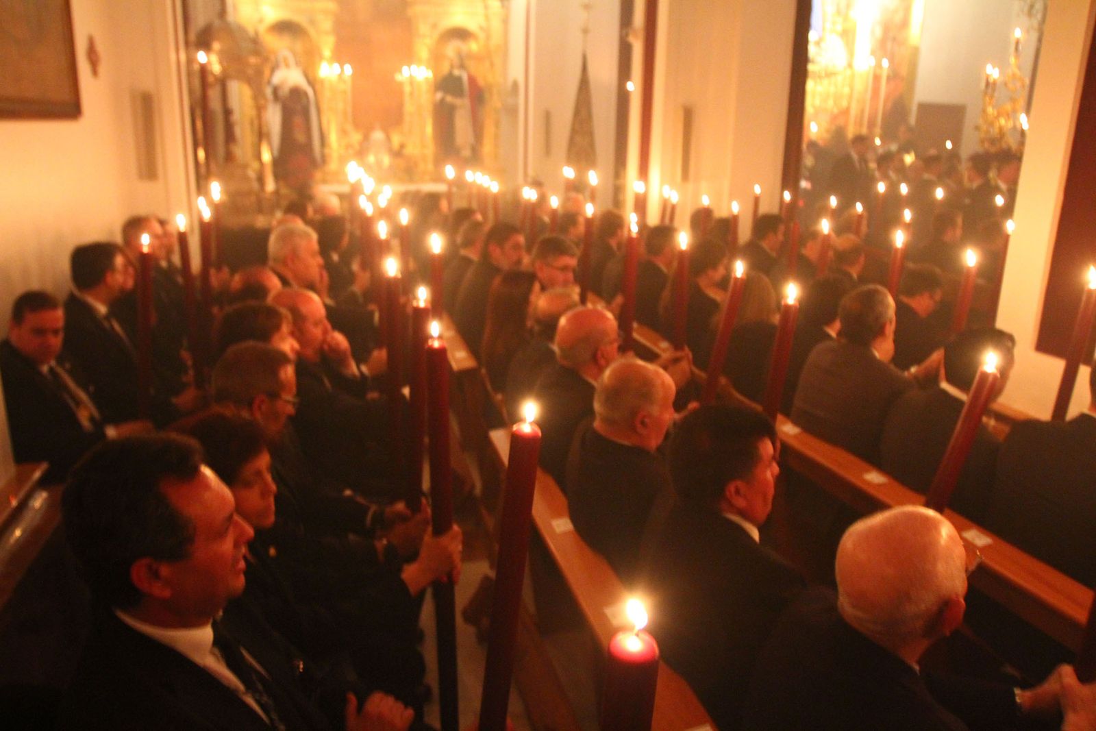 El Cristo de la Expiración preside el Vía Crucis del Consejo de Hermandades