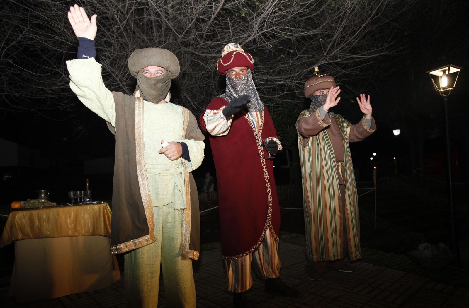 Las imágenes de los Reyes Magos recogiendo el oro en las Minas de Tharsis