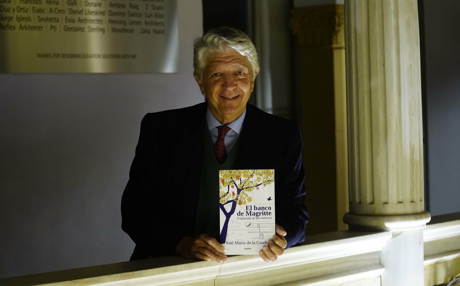 José María de la Cuadra, autor de 'El banco de Magritte"