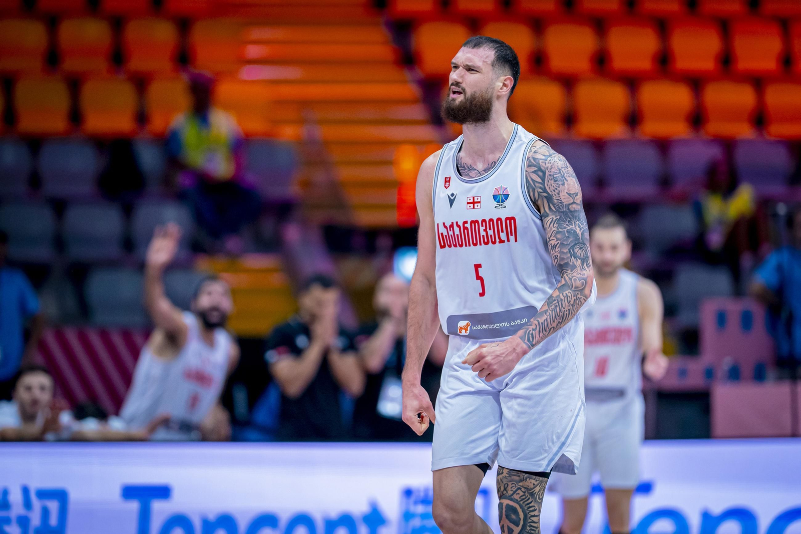 Las fotos del Georgia - España de baloncesto