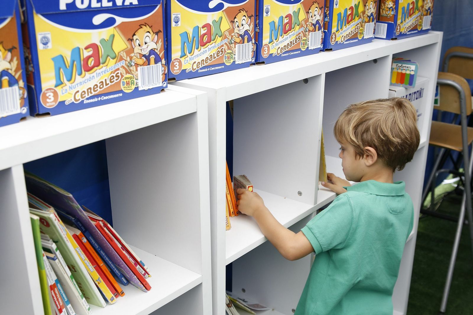 Los libros pueden resultar muy motivadores para los niños a la hora de ir al colegio.