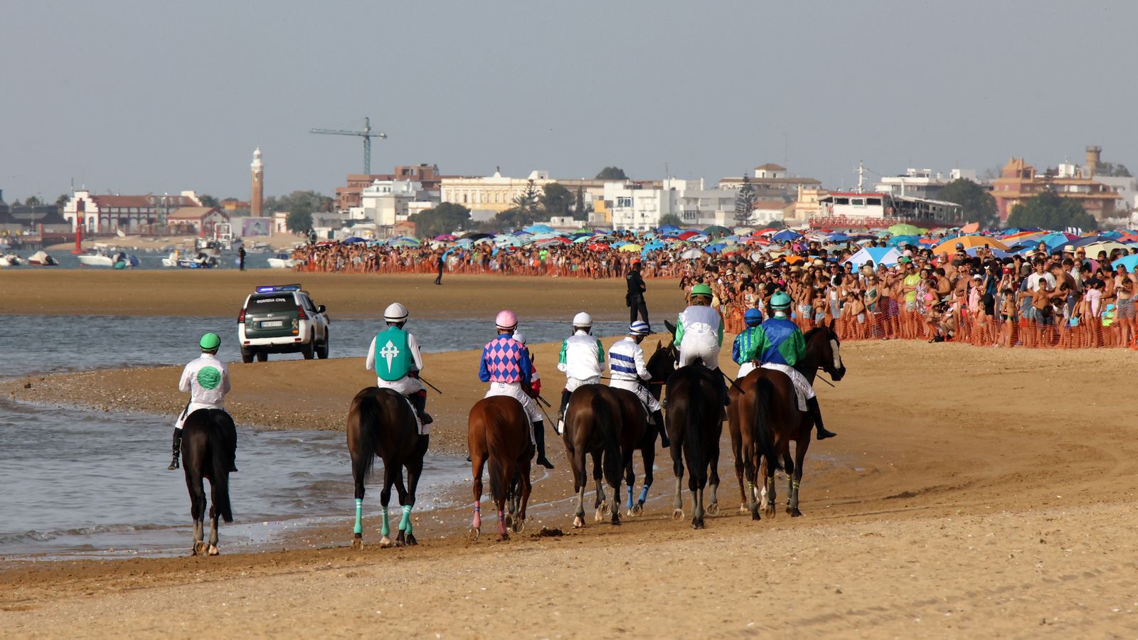 Última jornada del primer ciclo de las Carreras de Caballos de Sanlúcar