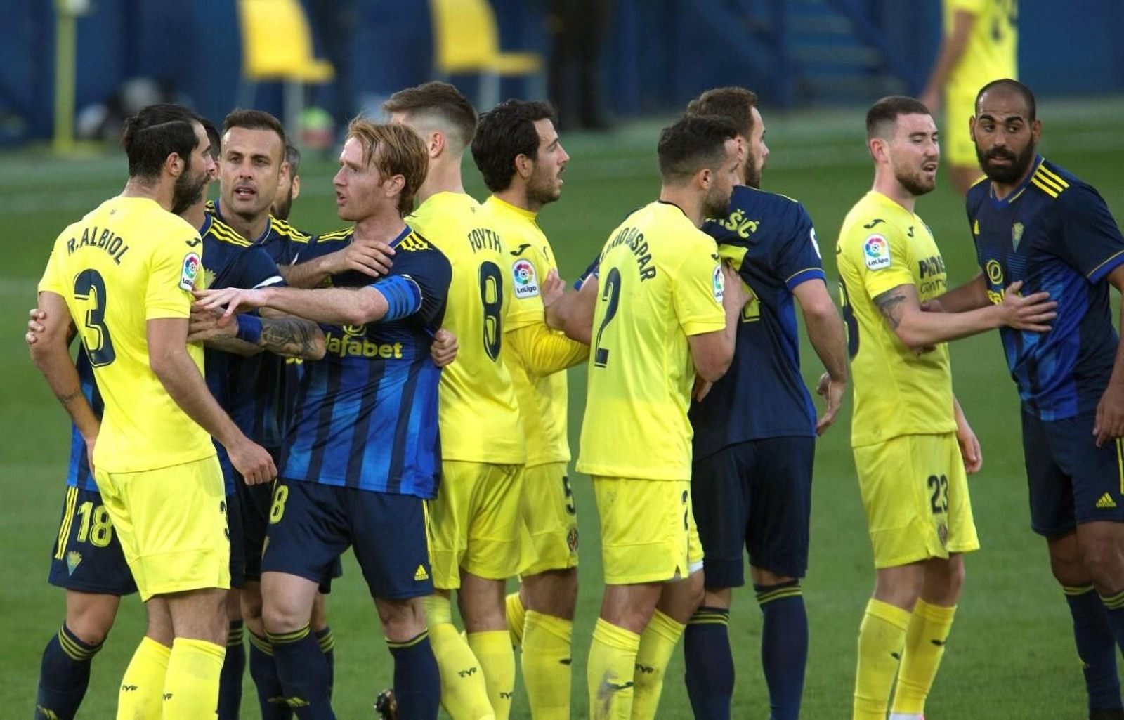 Las imágenes del Villarreal-CádizCF