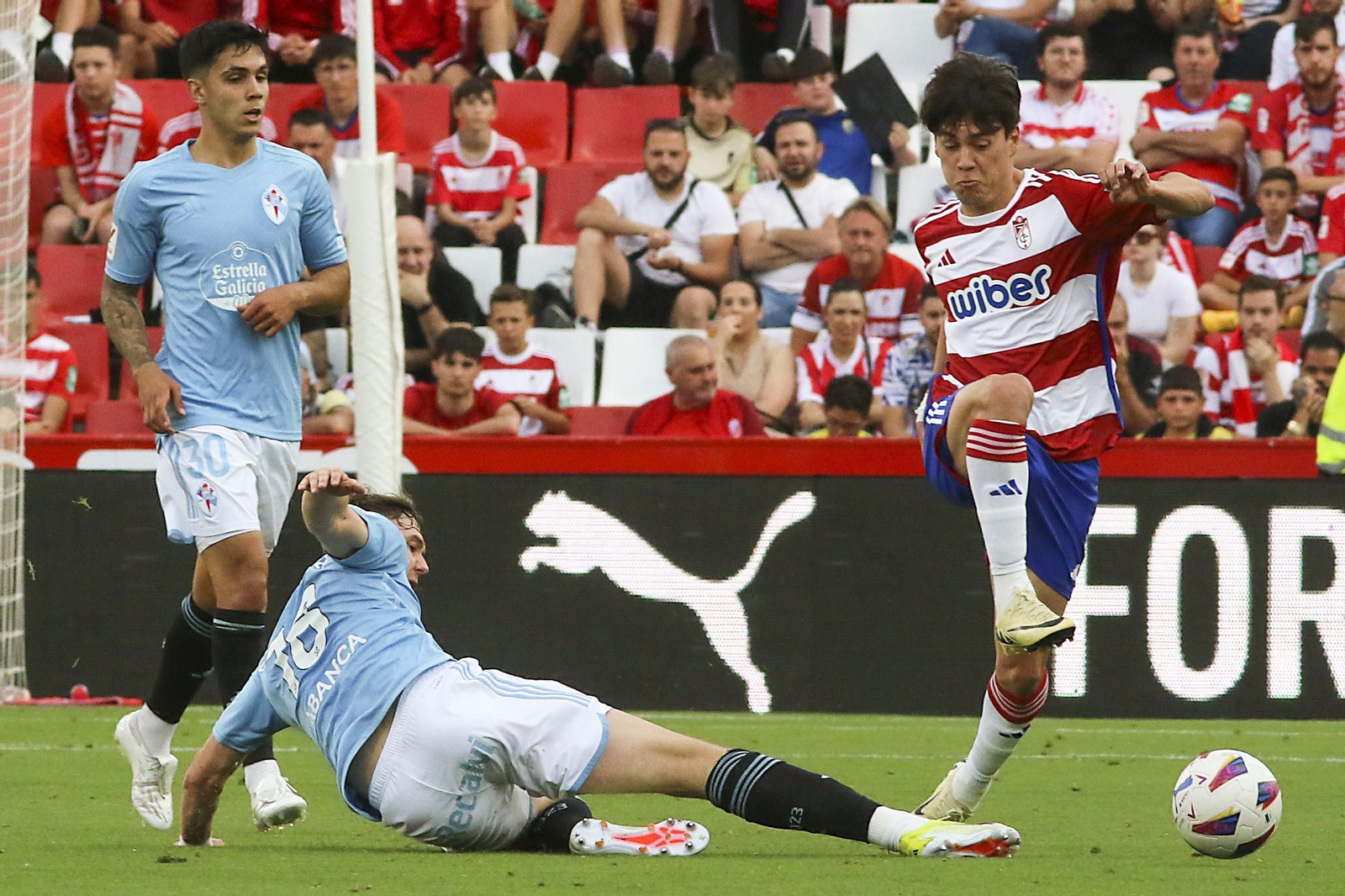 Las mejores imágenes del Granada CF-Celta de Vigo