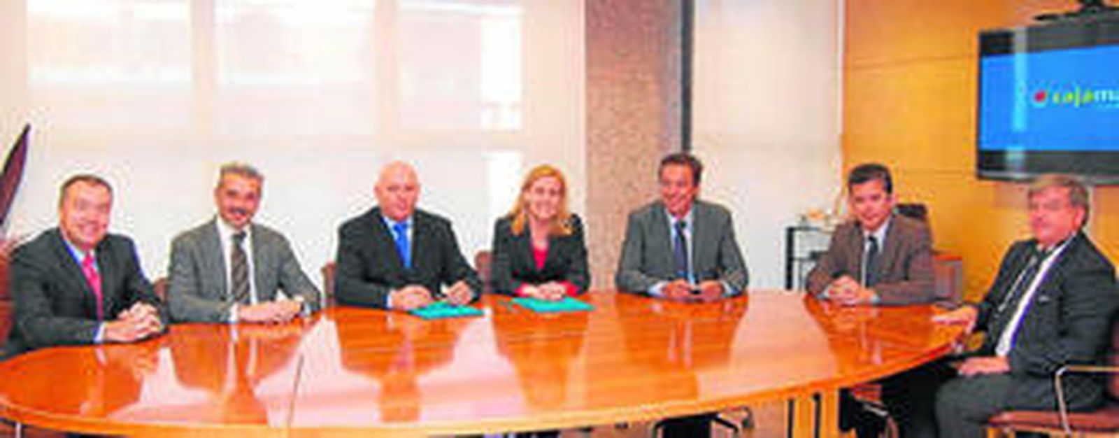 Rafael García, Pablo Aguilera, José Luis Heredia, Marta  Martinez Alonso, Luis Roca, Antonio Lubrano y Javier Bentabol.