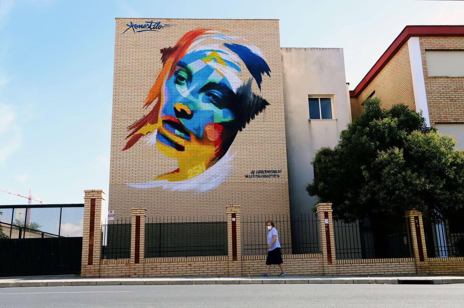 Fachada del IES Fuentepiña