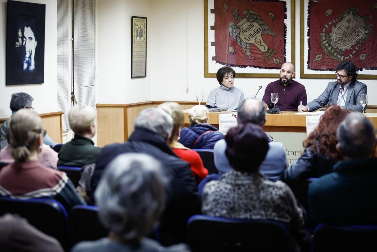 Un momento del acto celebrado este lunes.