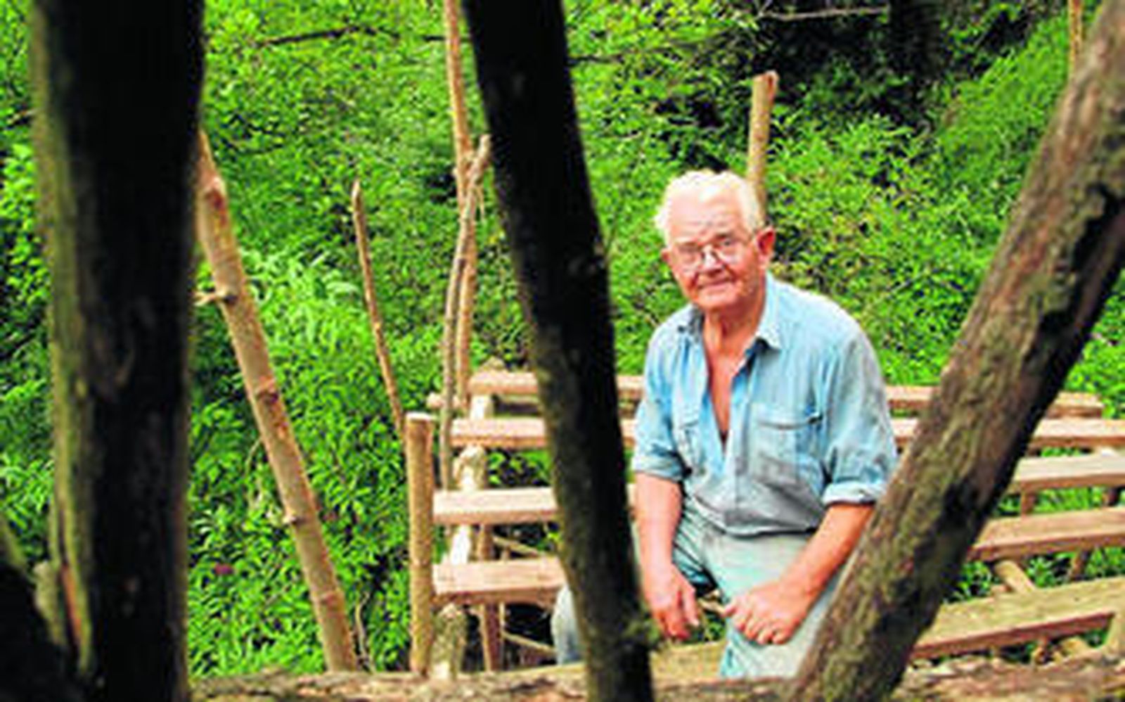 Josep Pujiula es el Tarzán de Argelaguer.