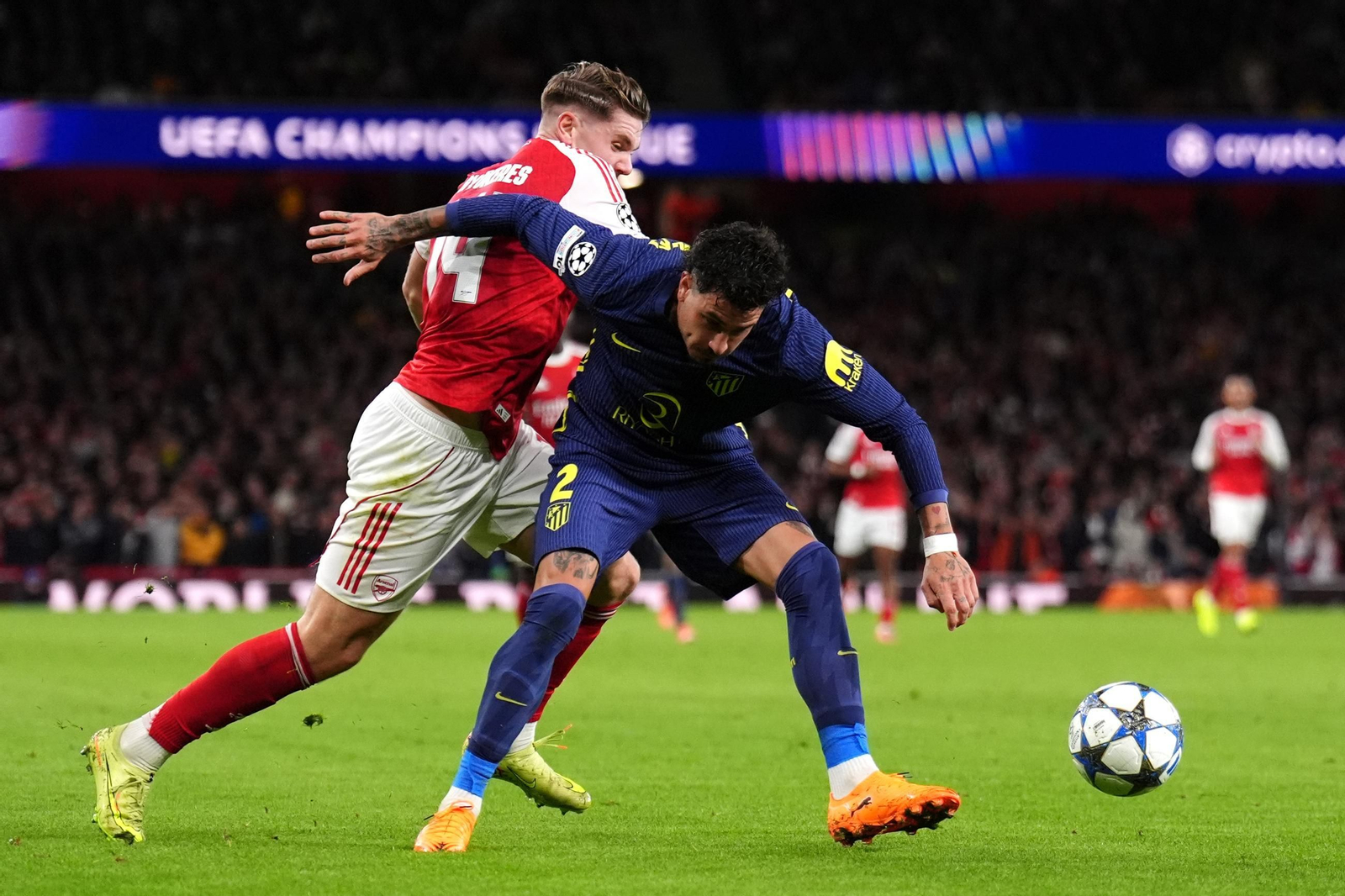 Las fotos del Arsenal-Atlético de Madrid