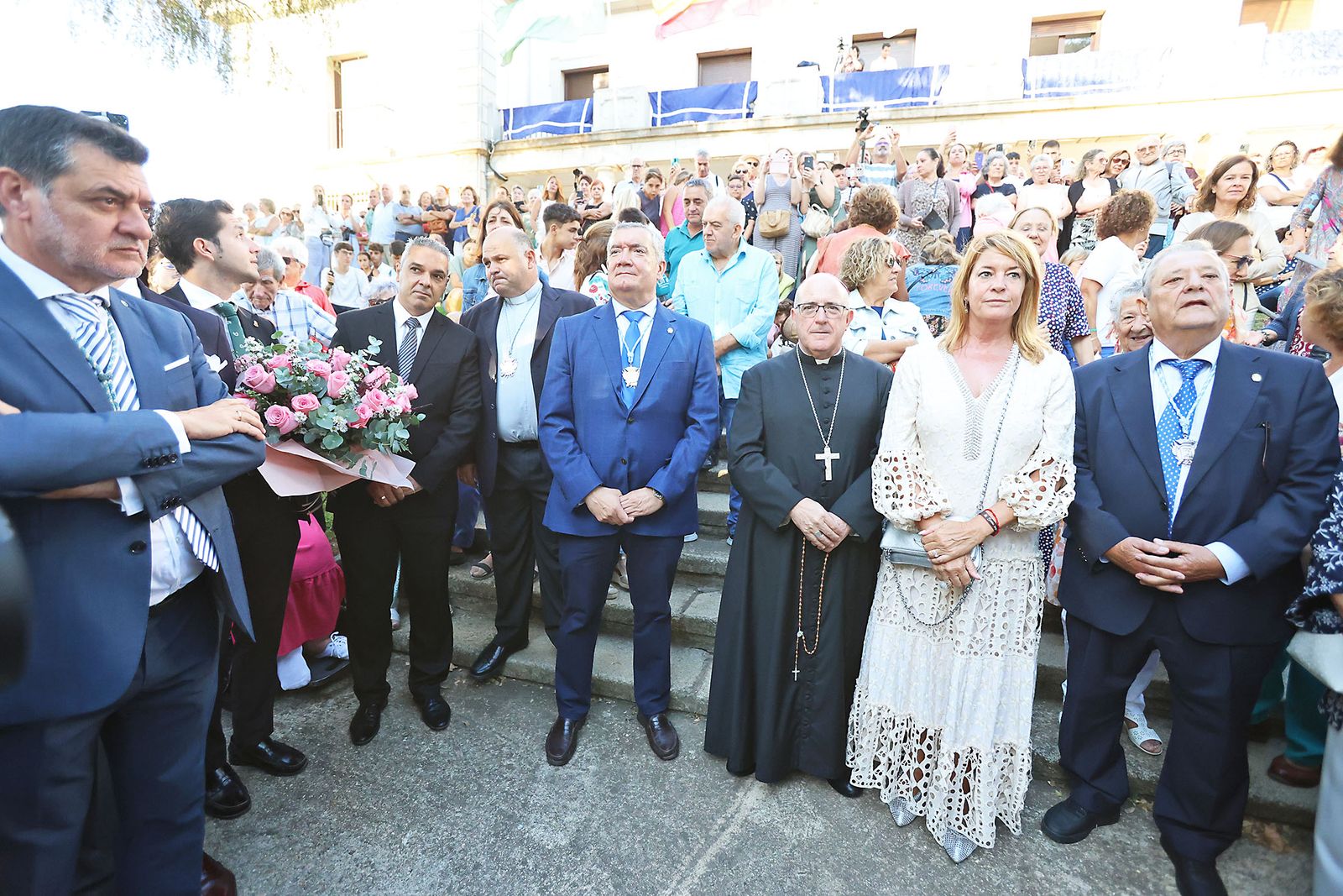 La bajada de la Virgen de La Cinta en imágenes