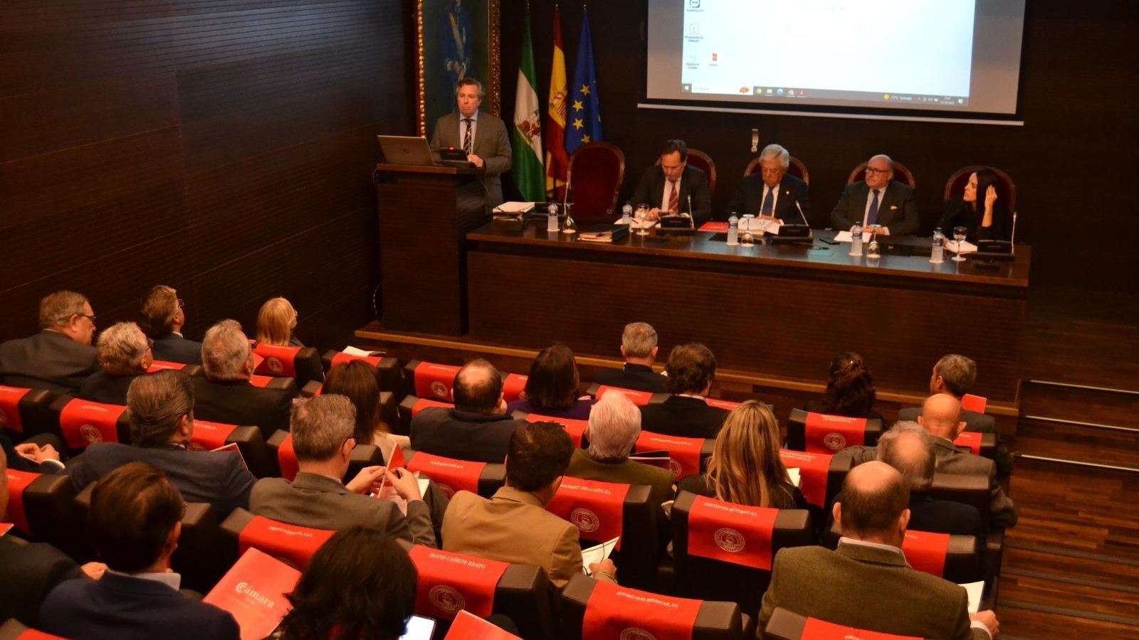 Pleno de la Cámara de Comercio de Sevilla
