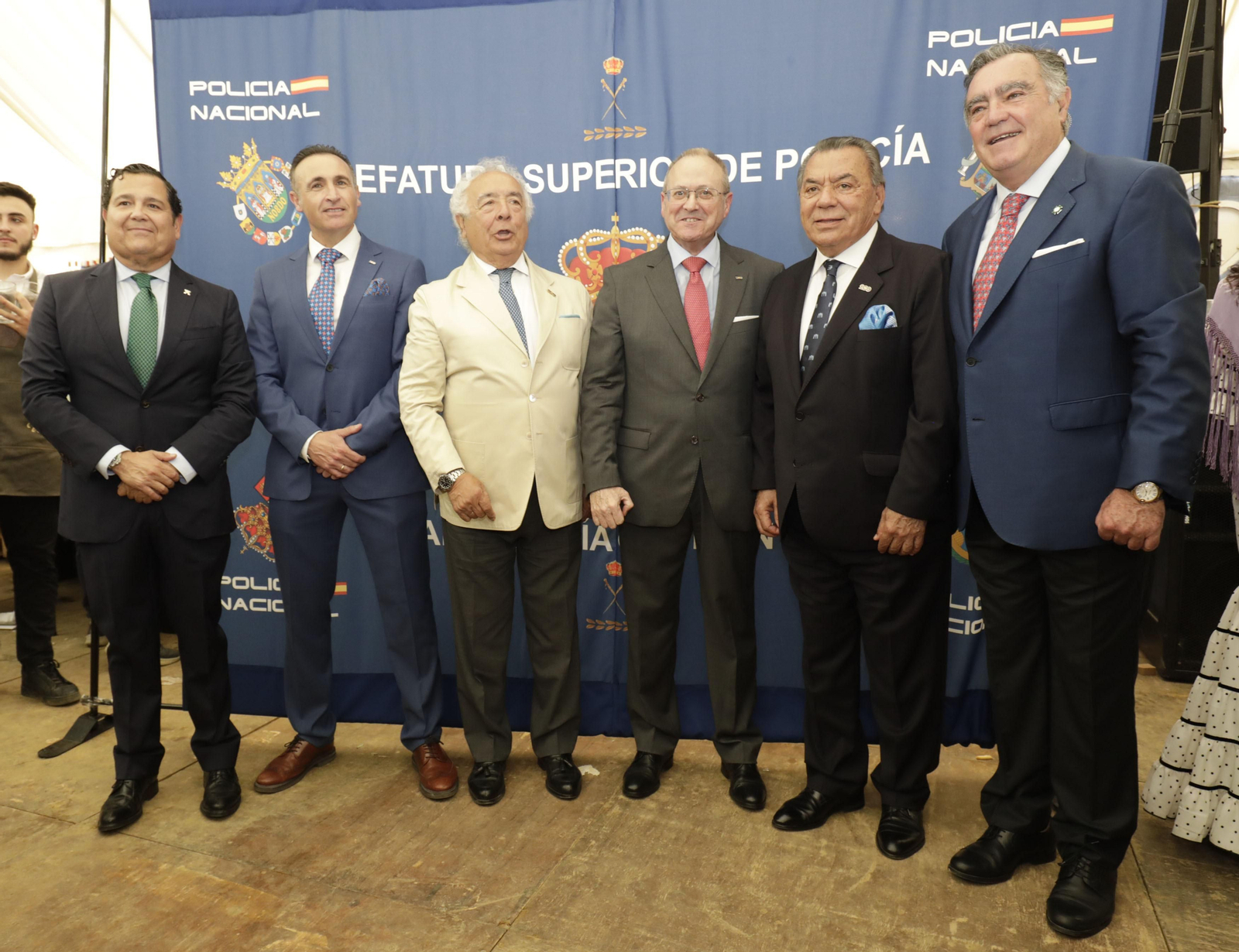 Recepción caseta de la Policía Nacional