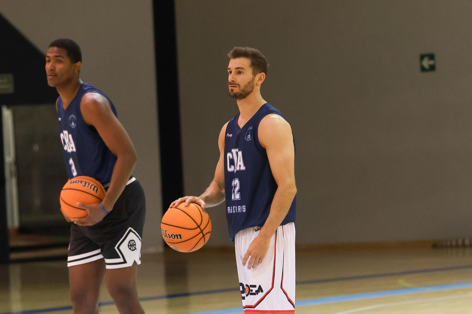 Las fotos del primer entrenamiento de pretemporada del Club Baloncesto Algeciras