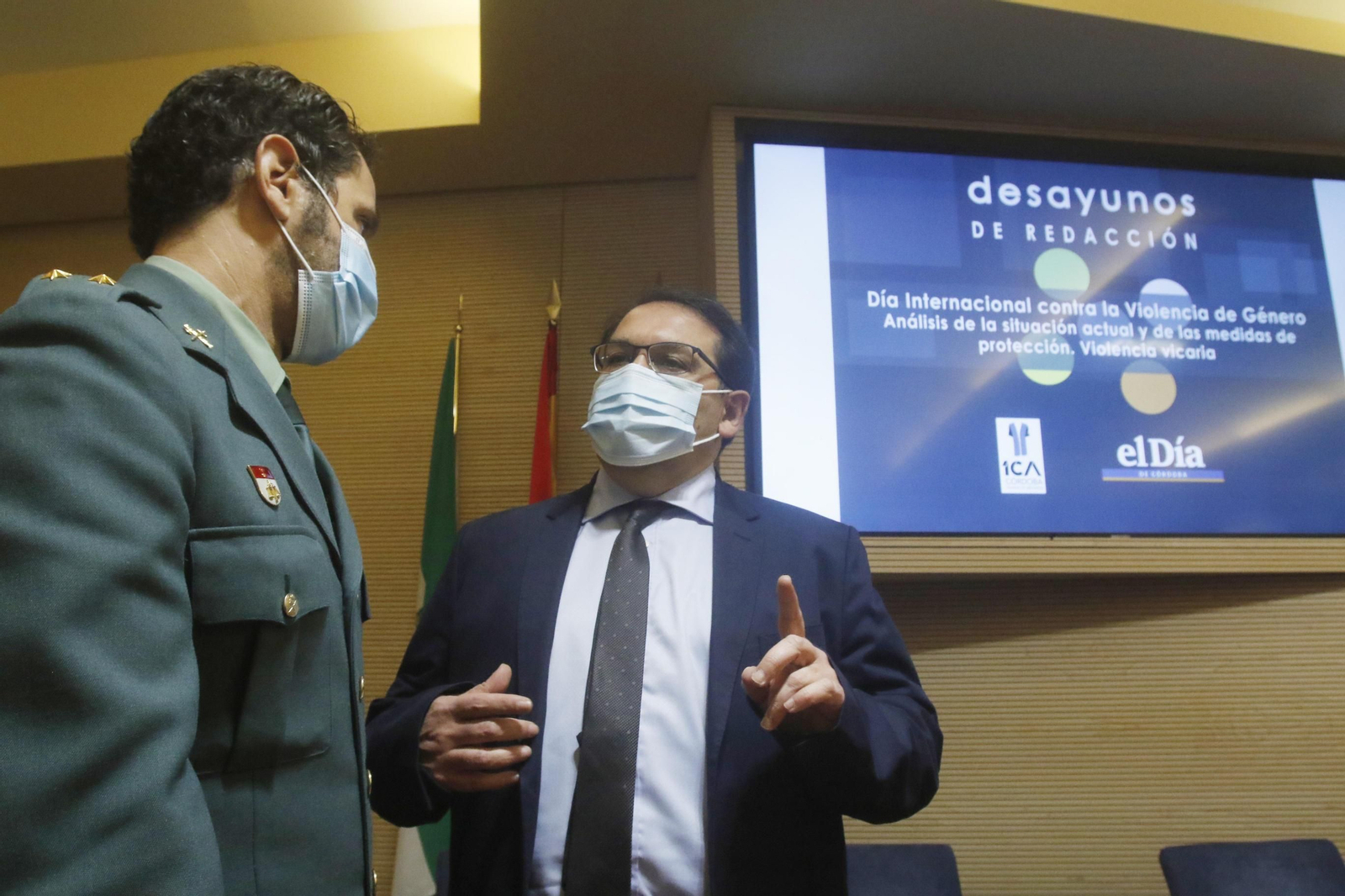 Mesa de redacción de el Día por el 25N, Día Internacional contra la Violencia de Género