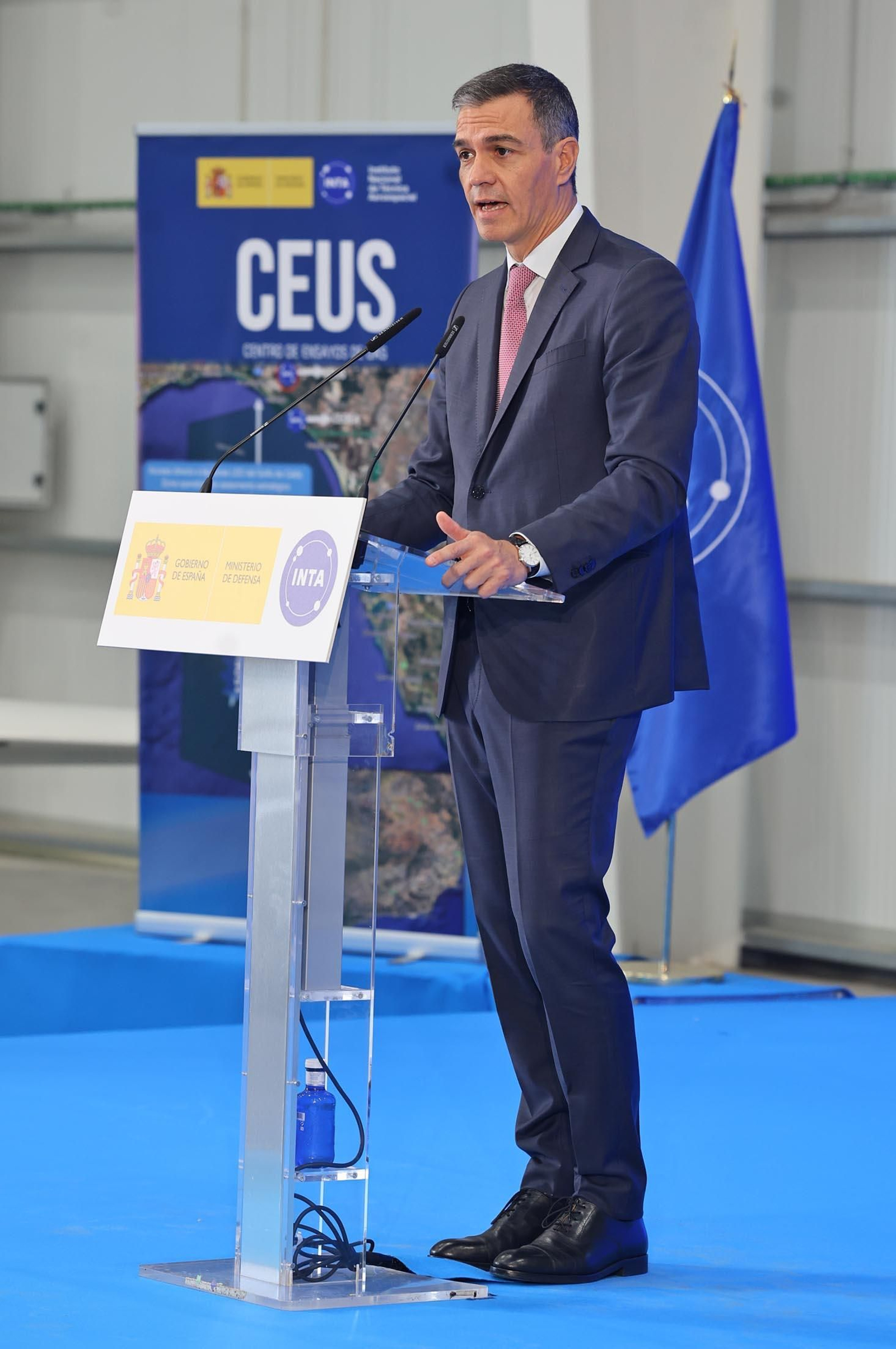 Imágenes de la inauguración del CEUS por Pedro Sánchez en Moguer