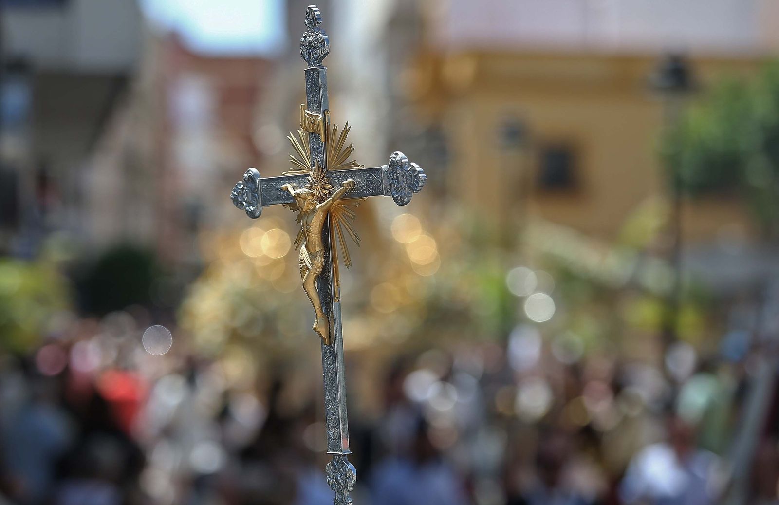 Las imágenes de la  celebración del Corpus Christi en Algeciras
