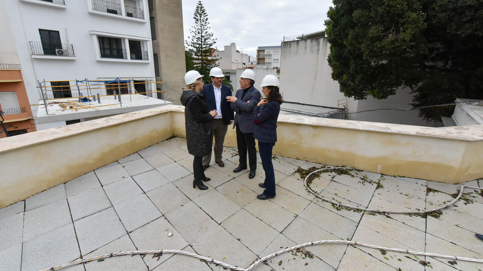 Las obras del centro Paco de Lucía , en imagenes