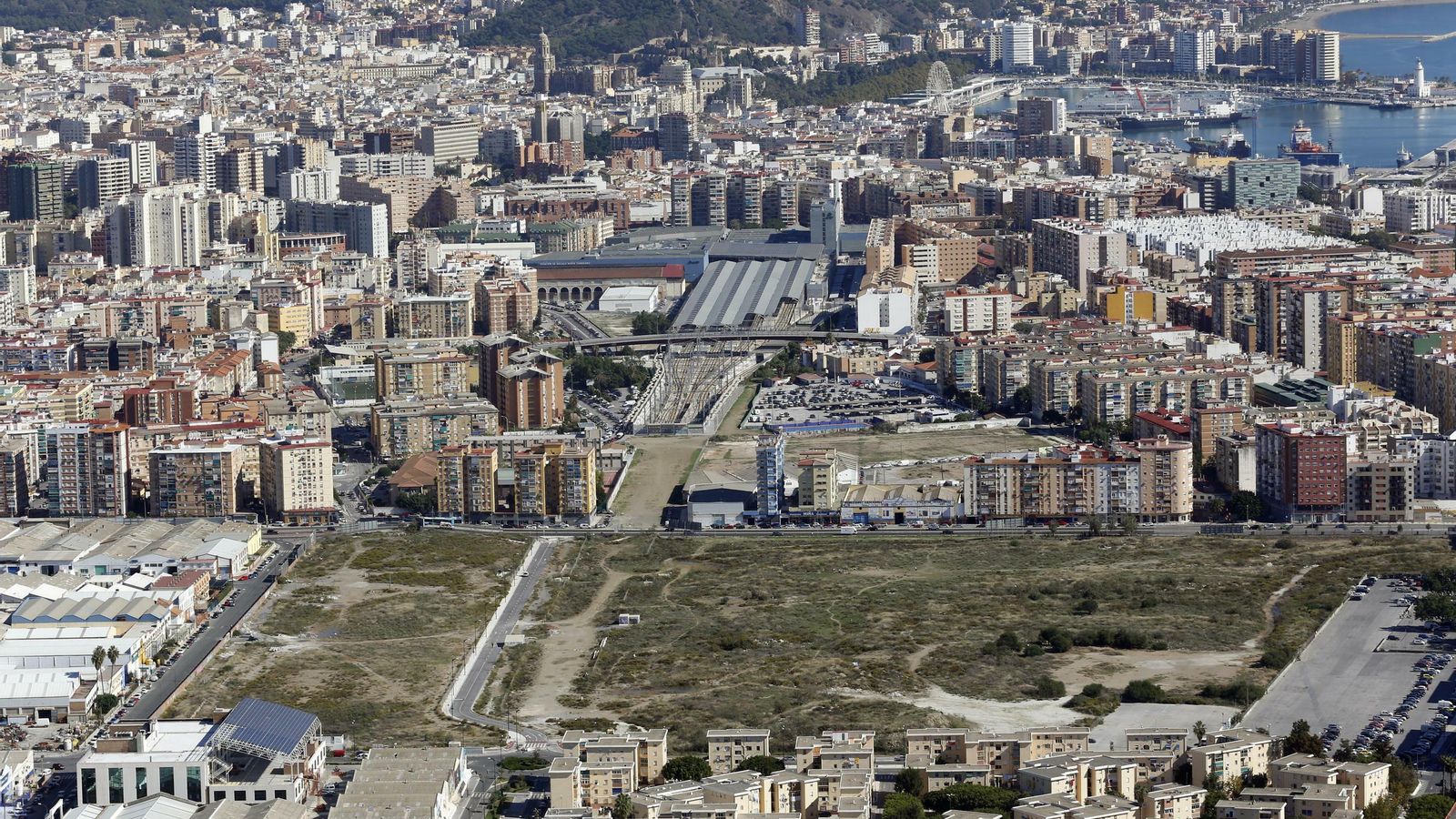 Vista de los suelos de Repsol.