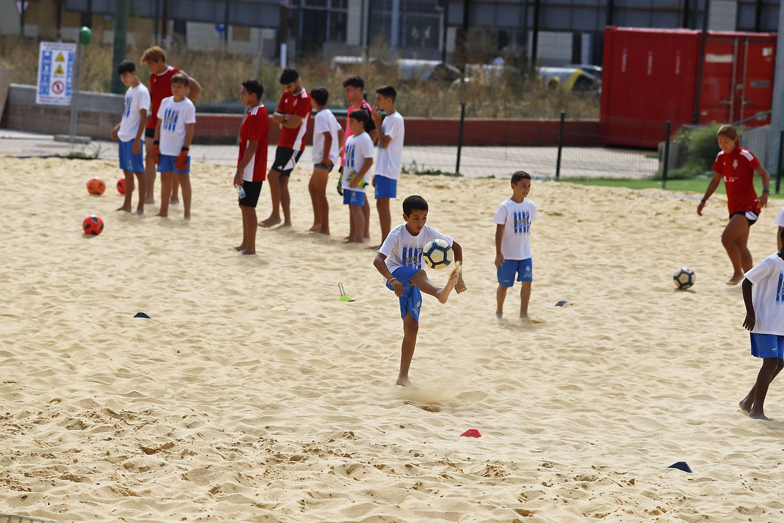 Imágenes del Campus Recreativo de Huelva Fútbol Playa