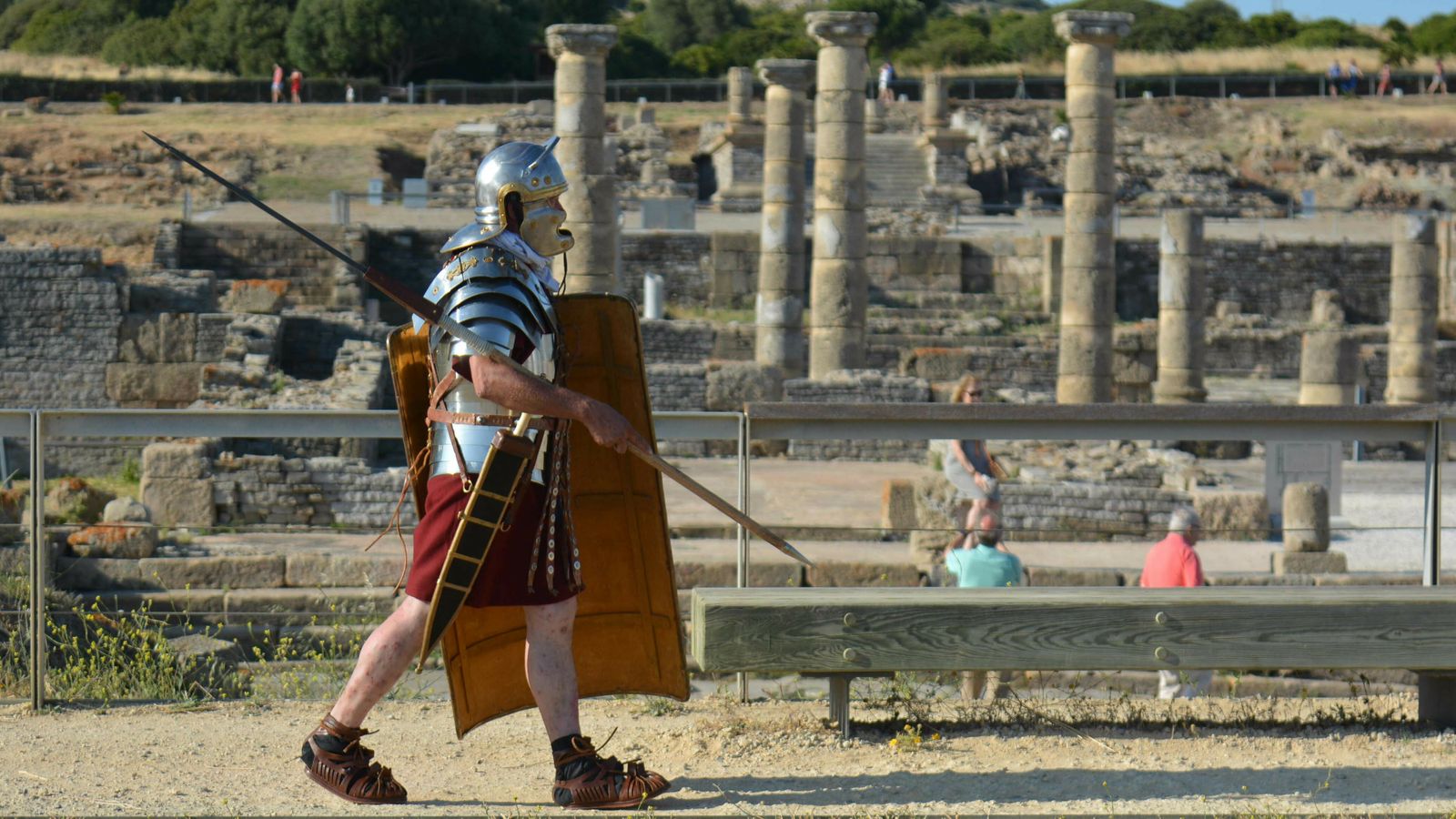 I Jornadas de recreacion historicas  Baelo Romanorum, la Baelo de los romanos.