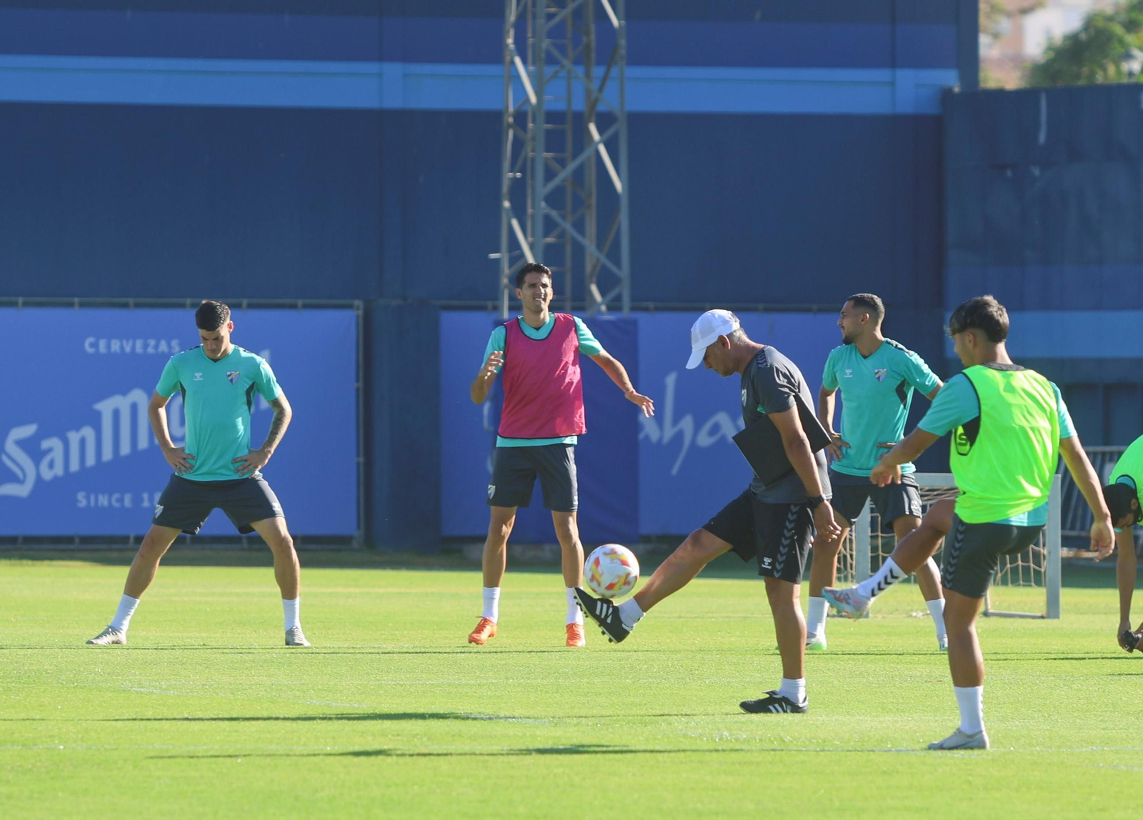 El paso de Sergio Pellicer por el Málaga CF, en fotos