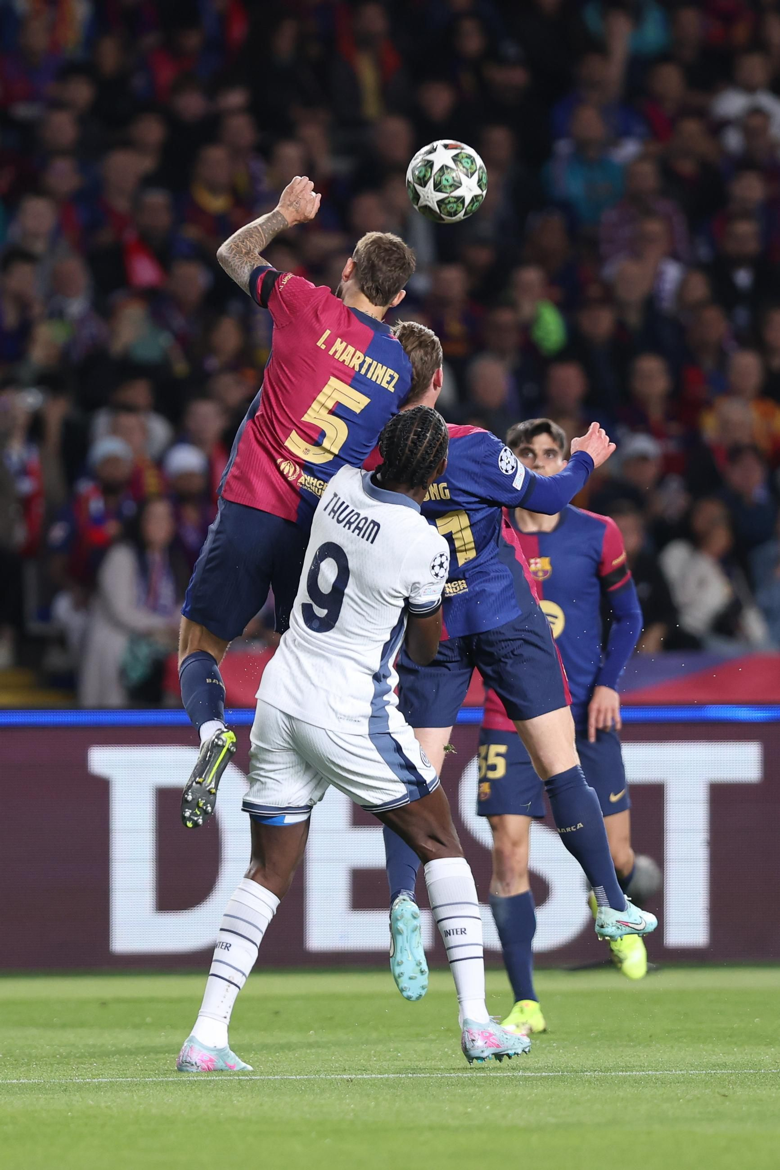 Las mejores fotos del Barcelona - Inter