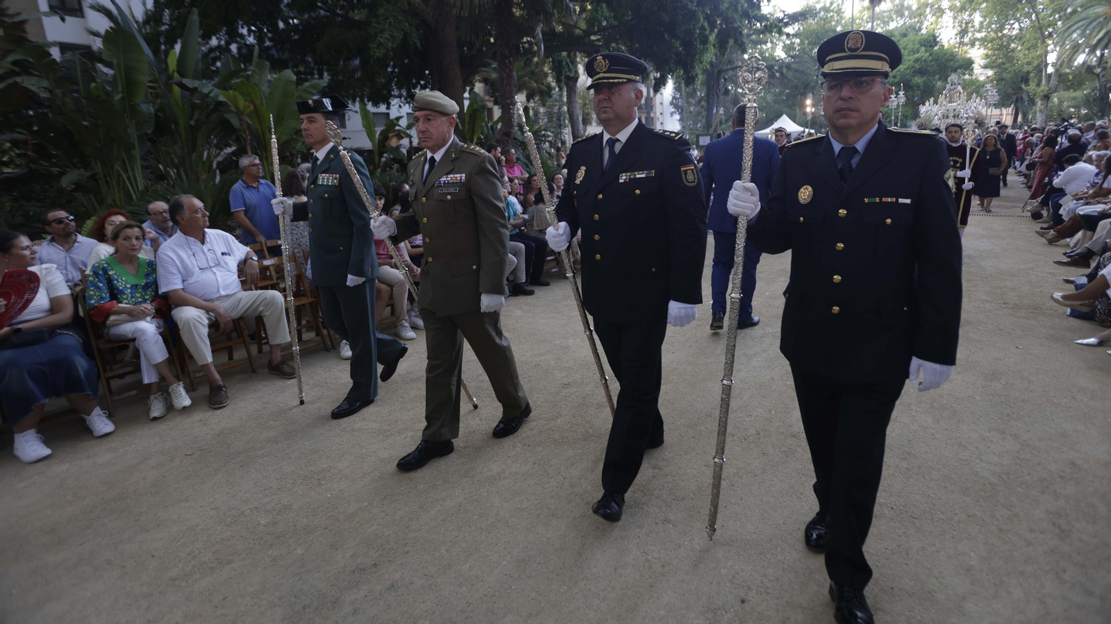 La Magna Mariana de Algeciras por el Parque María Cristina, en imágenes