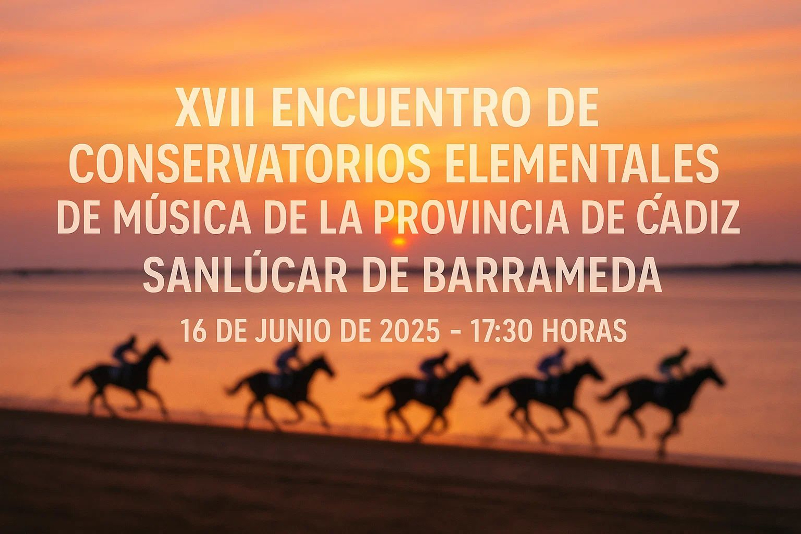 Cartel del XVII encuentro de Conservatorios Elementales de la provincia de Cádiz. Cartel del XVII encuentro de Conservatorios Elementales de la provincia de Cádiz.