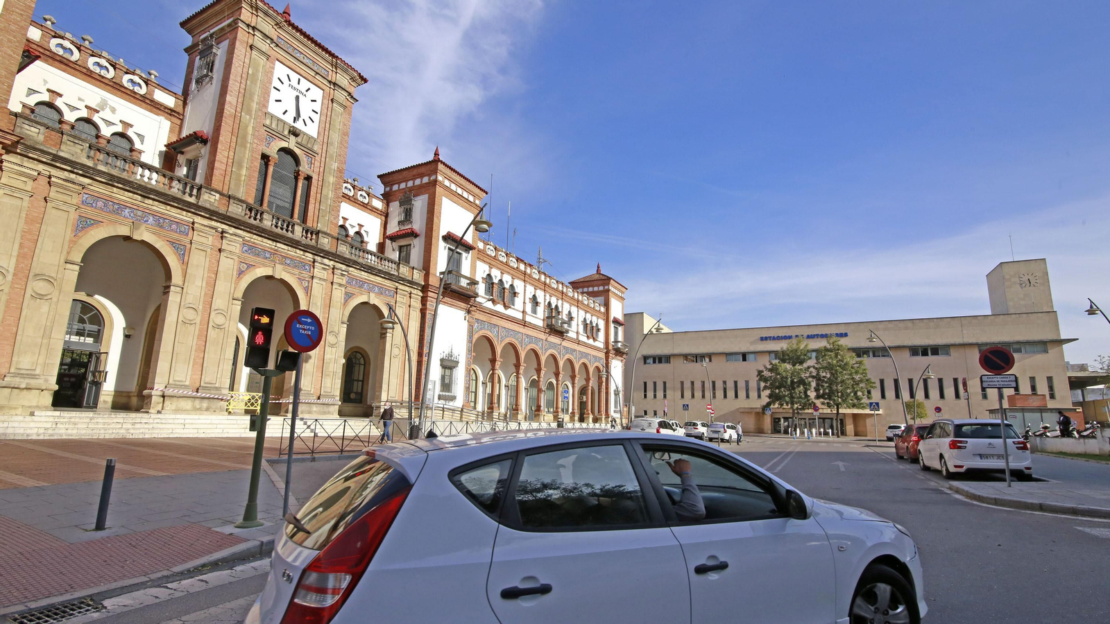 Imagen de la plaza de la Estación