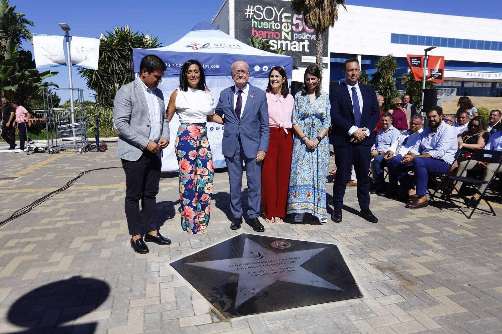 La estrella del Costa del Sol ya está en el paseo del Carpena