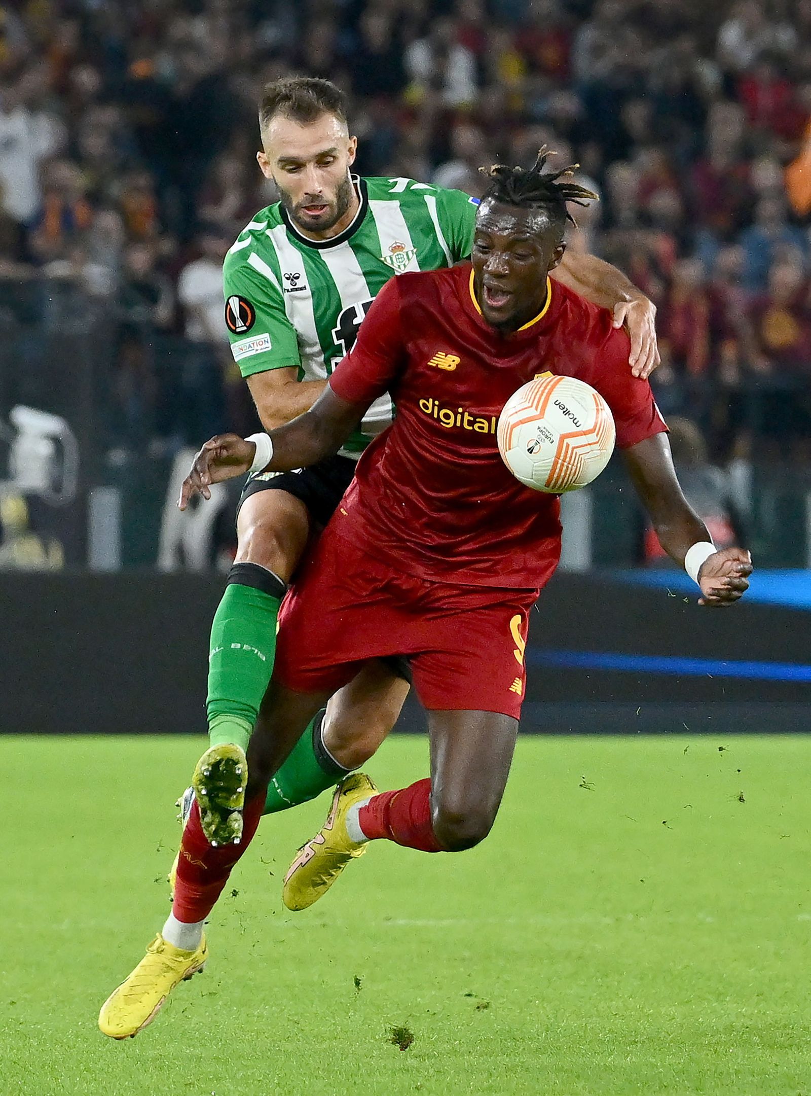 Las fotos del Roma-Betis de la Europa League