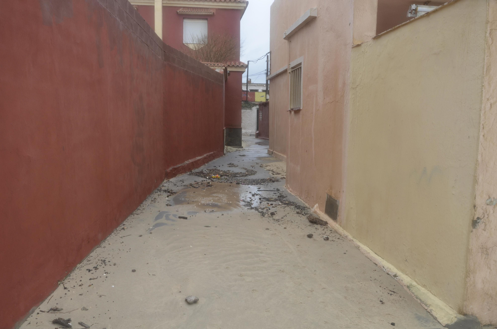 Imágenes de los efectos del temporal en El Rinconcillo