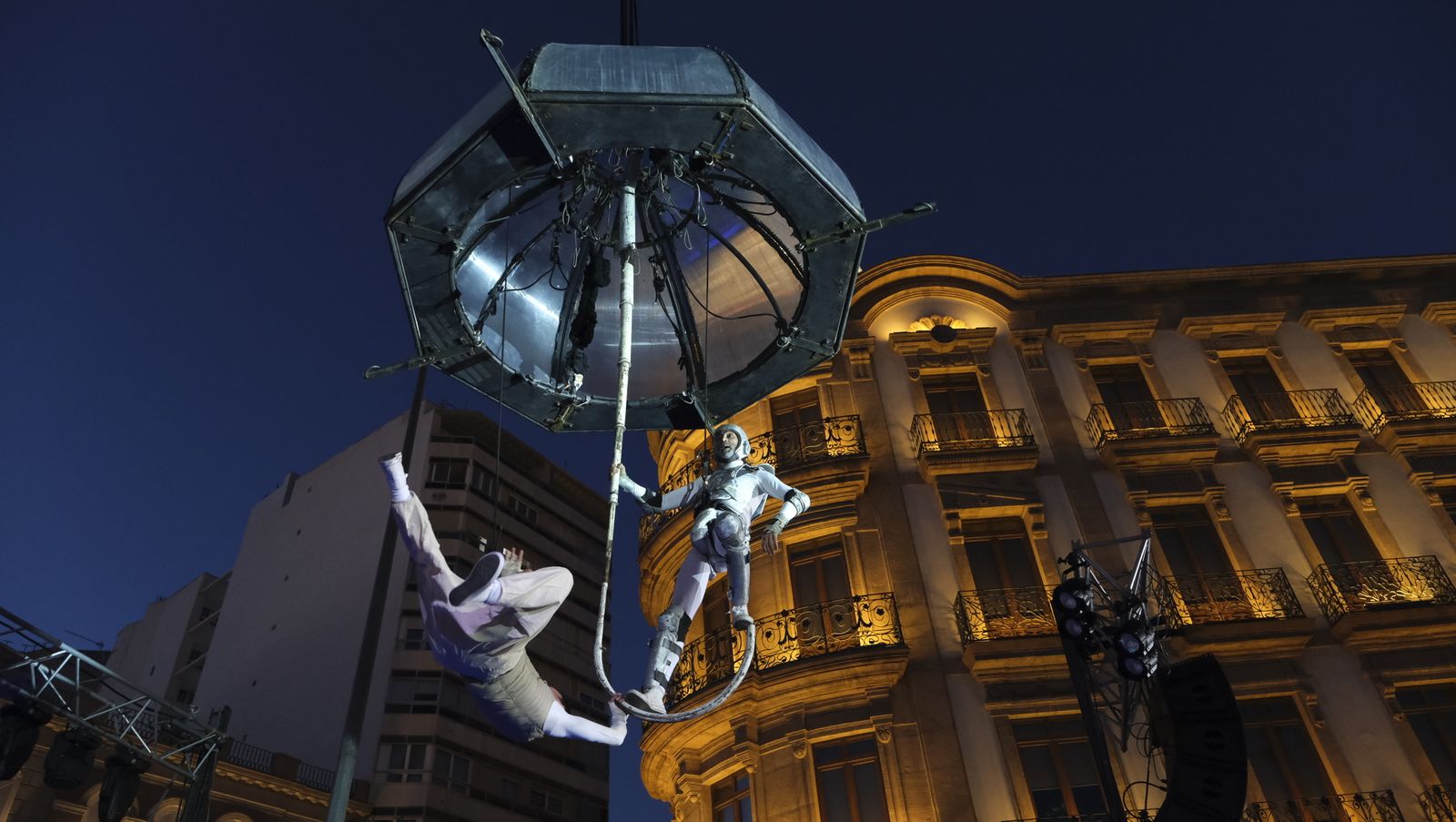 Imágenes de la Noche en Blanco de Almería