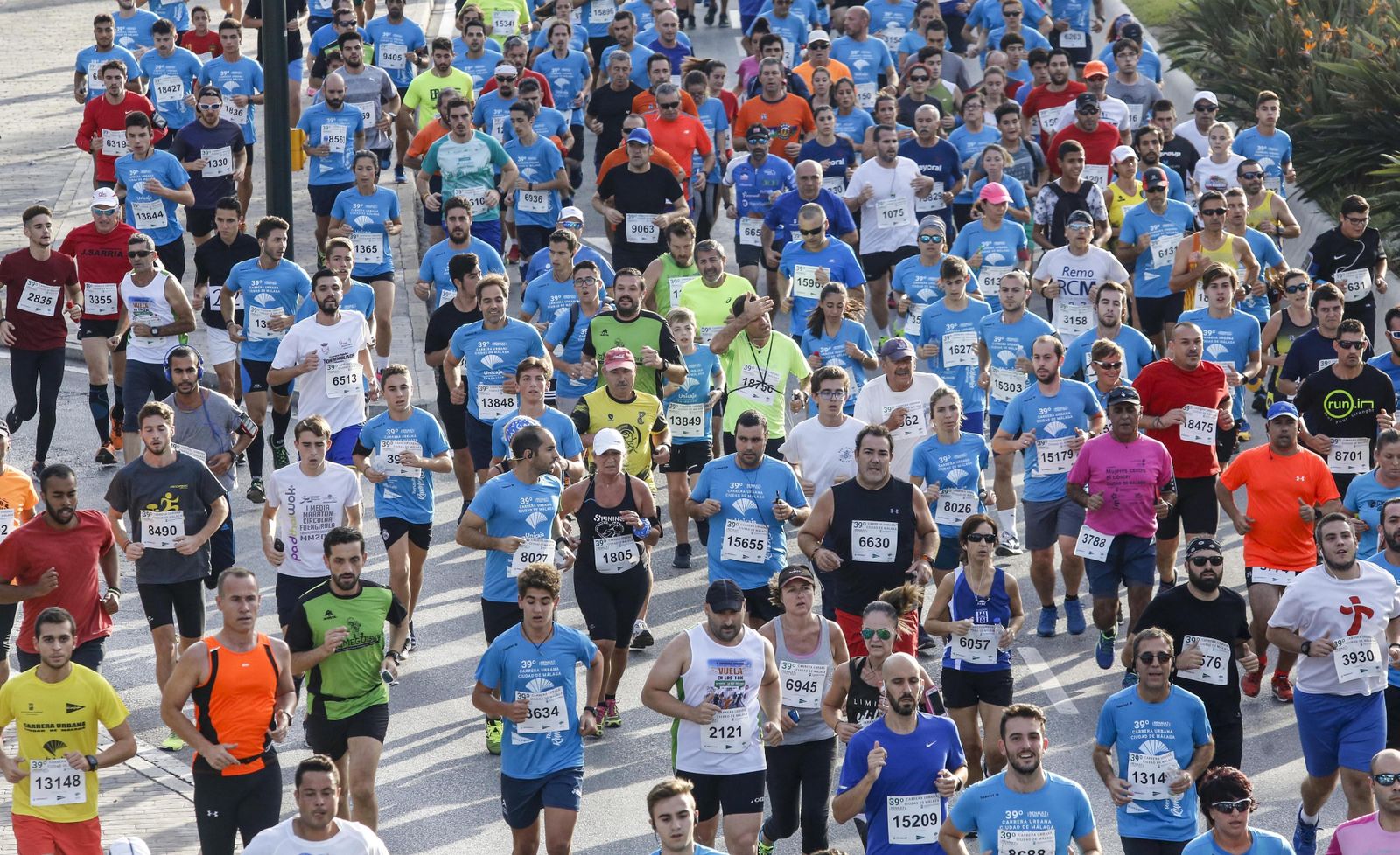 Imágenes de la Carrera Urbana Ciudad de Málaga