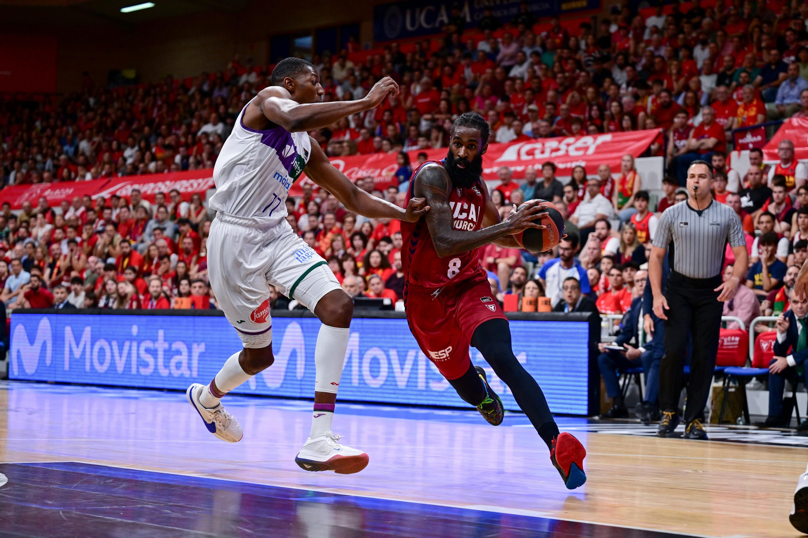 Las fotos del UCAM Murcia - Unicaja, 4º partido de las semifinales de ACB