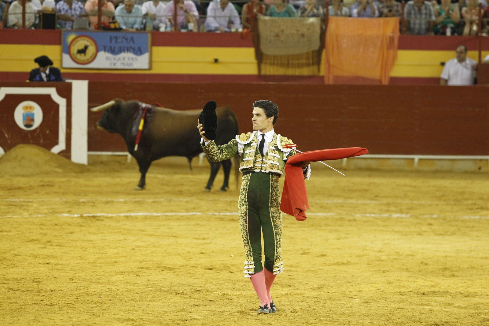 Fotogalería corrida toros Feria Santa Ana-Roquetas de Mar-El Juli-Perera-Aguado