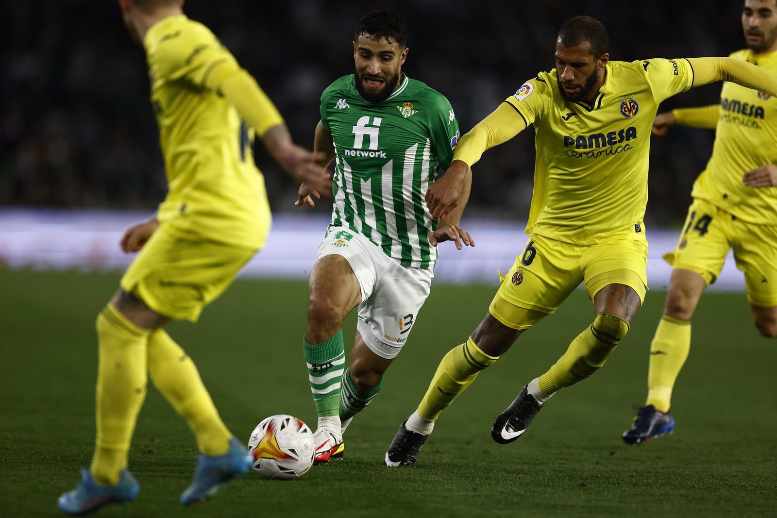 Las imágenes del Betis-Villarreal