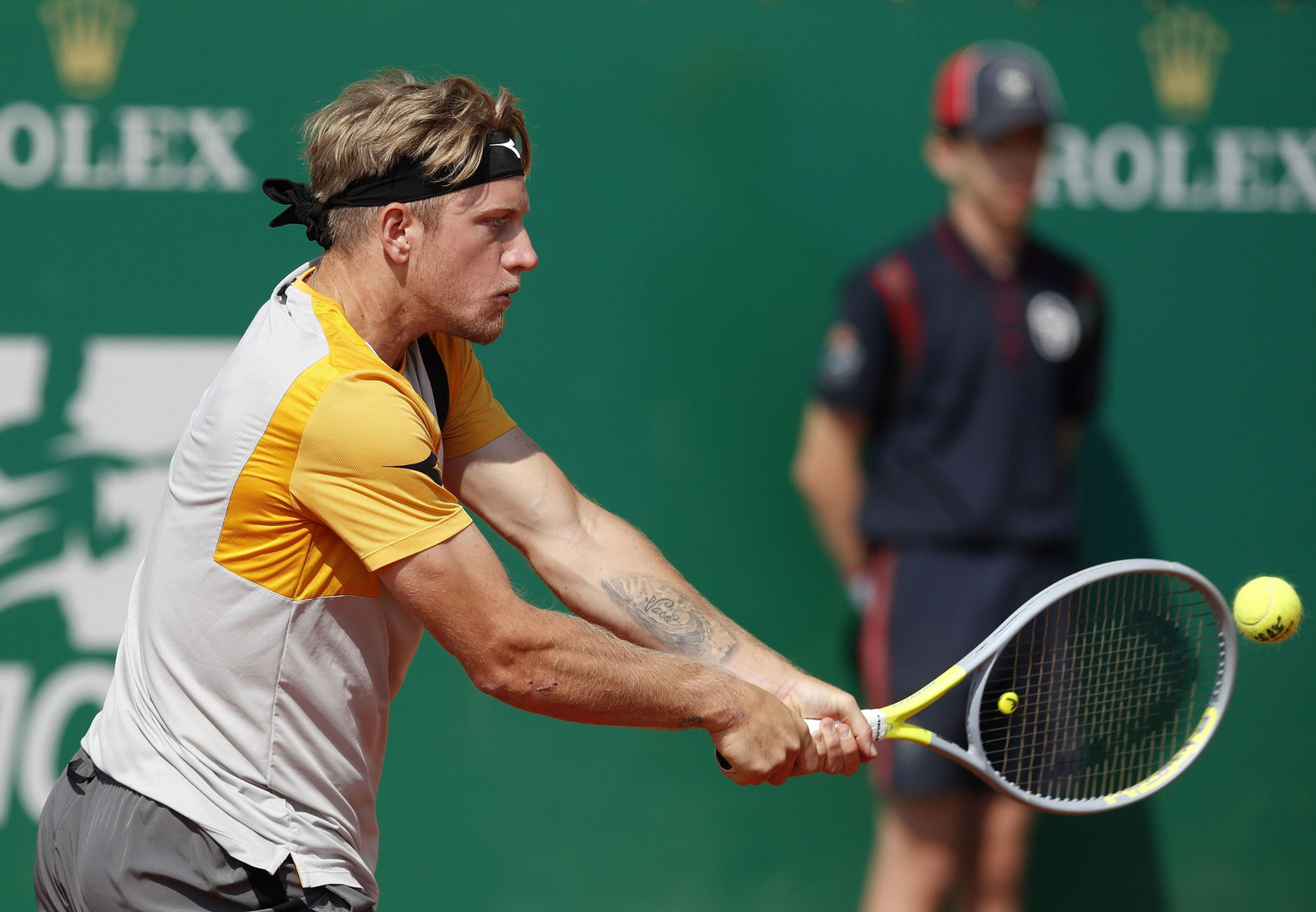 Las fotos de la  victoria de Alejandro Davidovich sobre Lucas Pouille