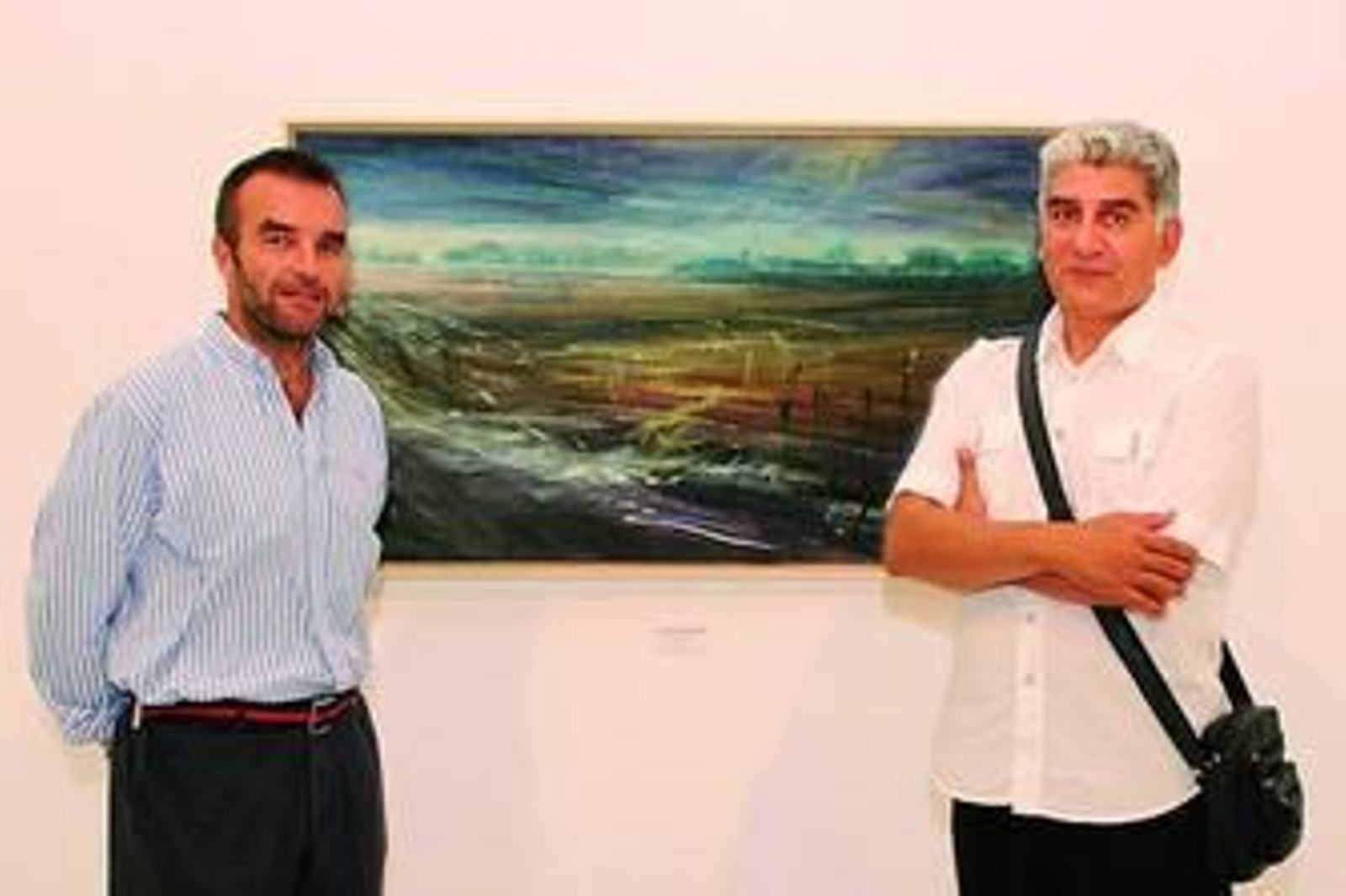 Imagen retrospectiva de Juan Carmona, uno de los protagonistas de la muestra de Los Claustros.