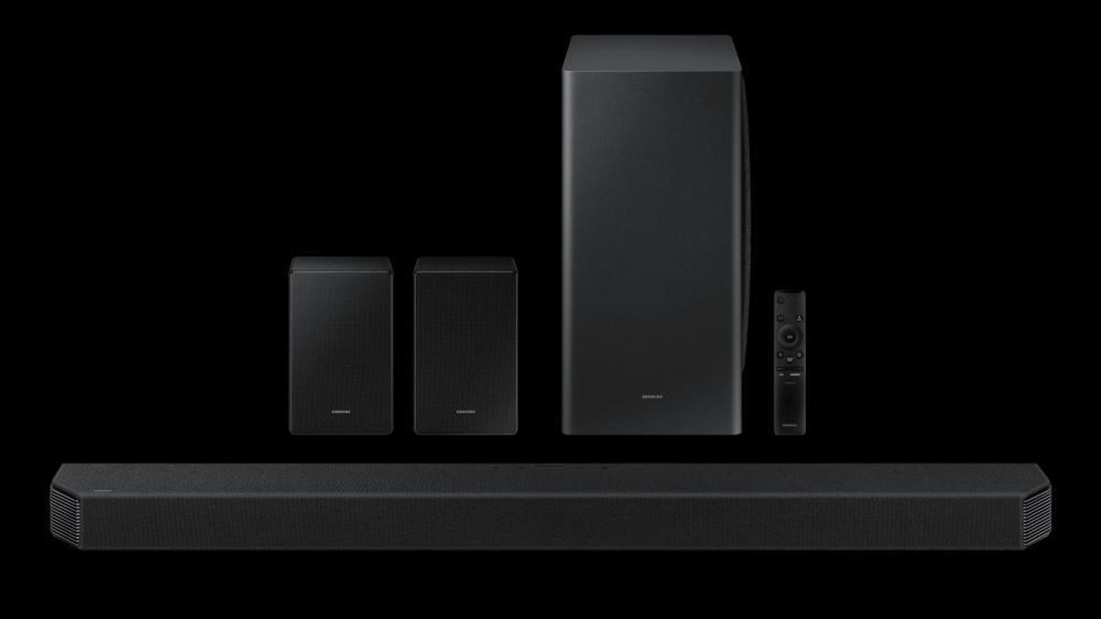 Barra de sonido Q950A de Samsung.