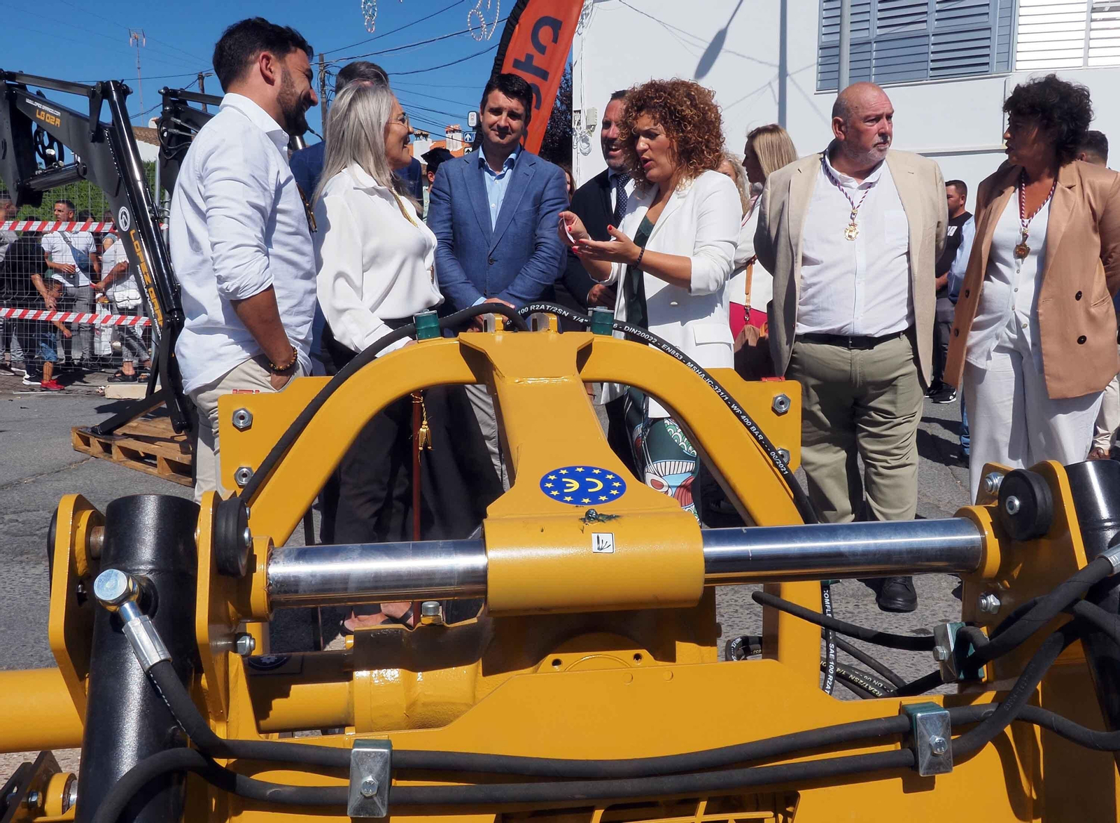 Imágenes del inicio de la Feria de Octubre en Cartaya