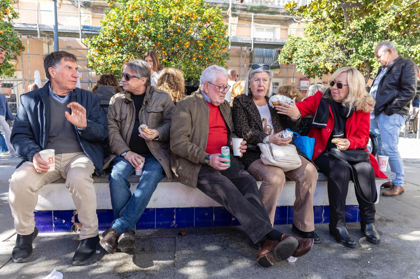 Imágenes de la Ostionada este domingo en San Antonio